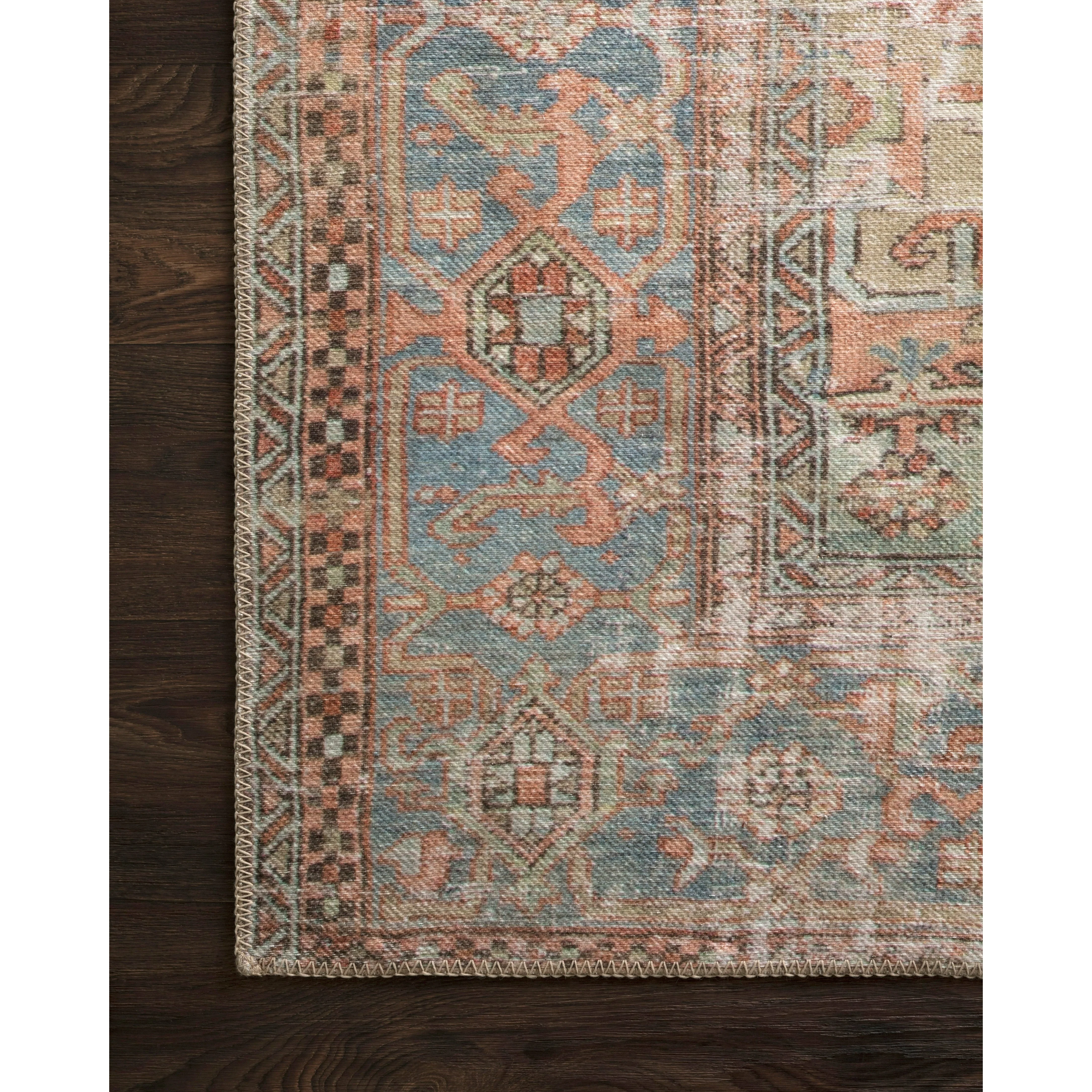 Loren Terracotta / Sky Rug - Image 12