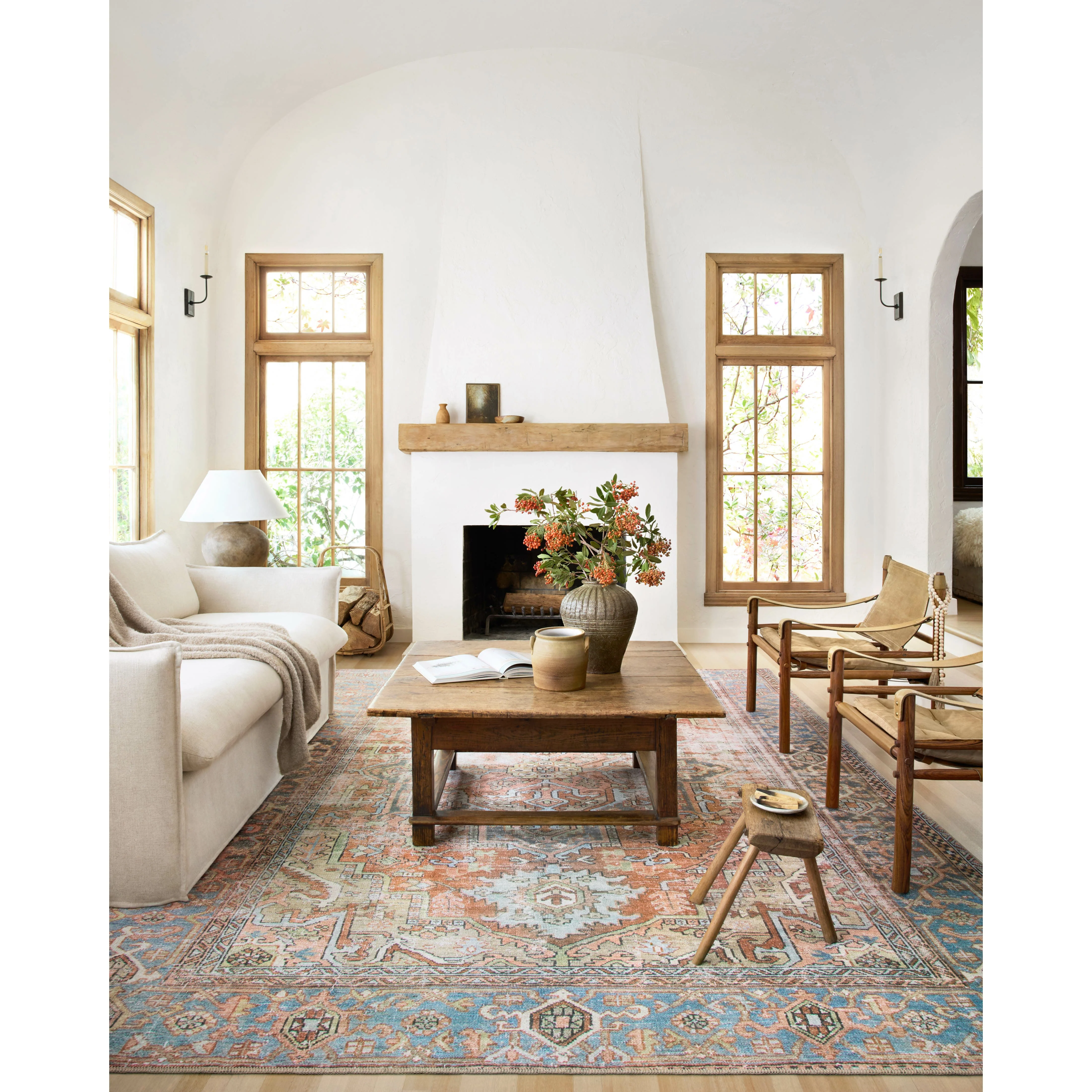 Loren Terracotta / Sky Rug - Image 5