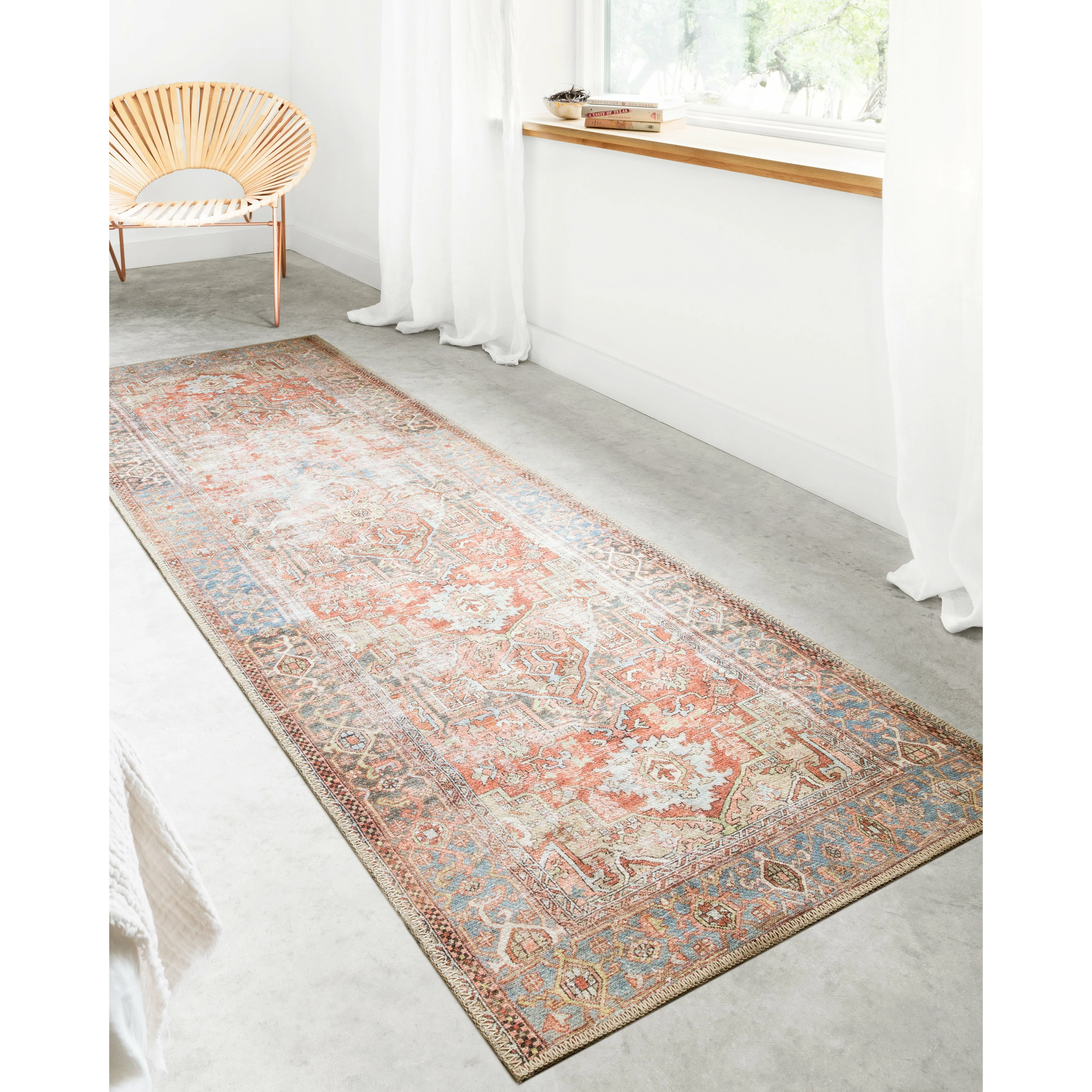 Loren Terracotta / Sky Rug - Image 9