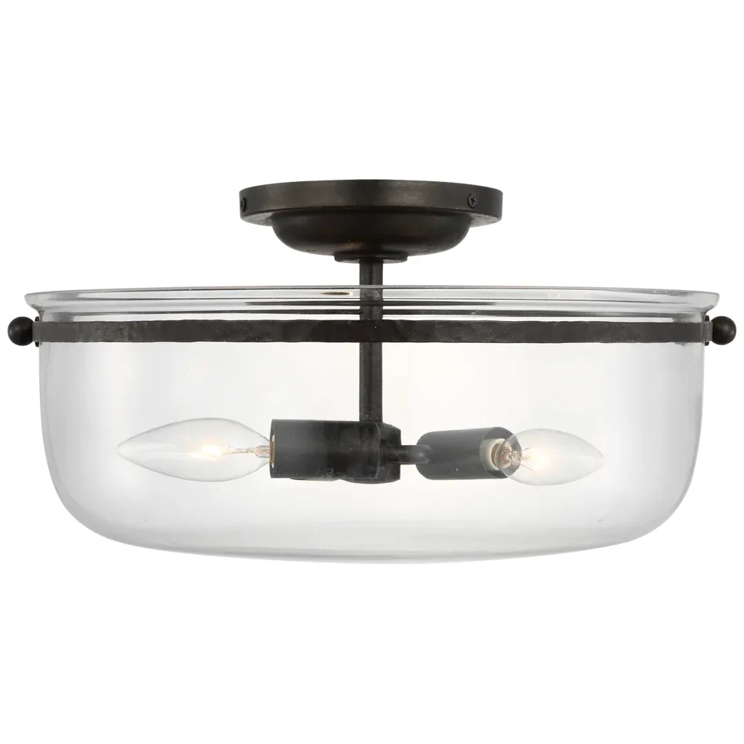 Lorford Medium Semi-Flush - Image 4