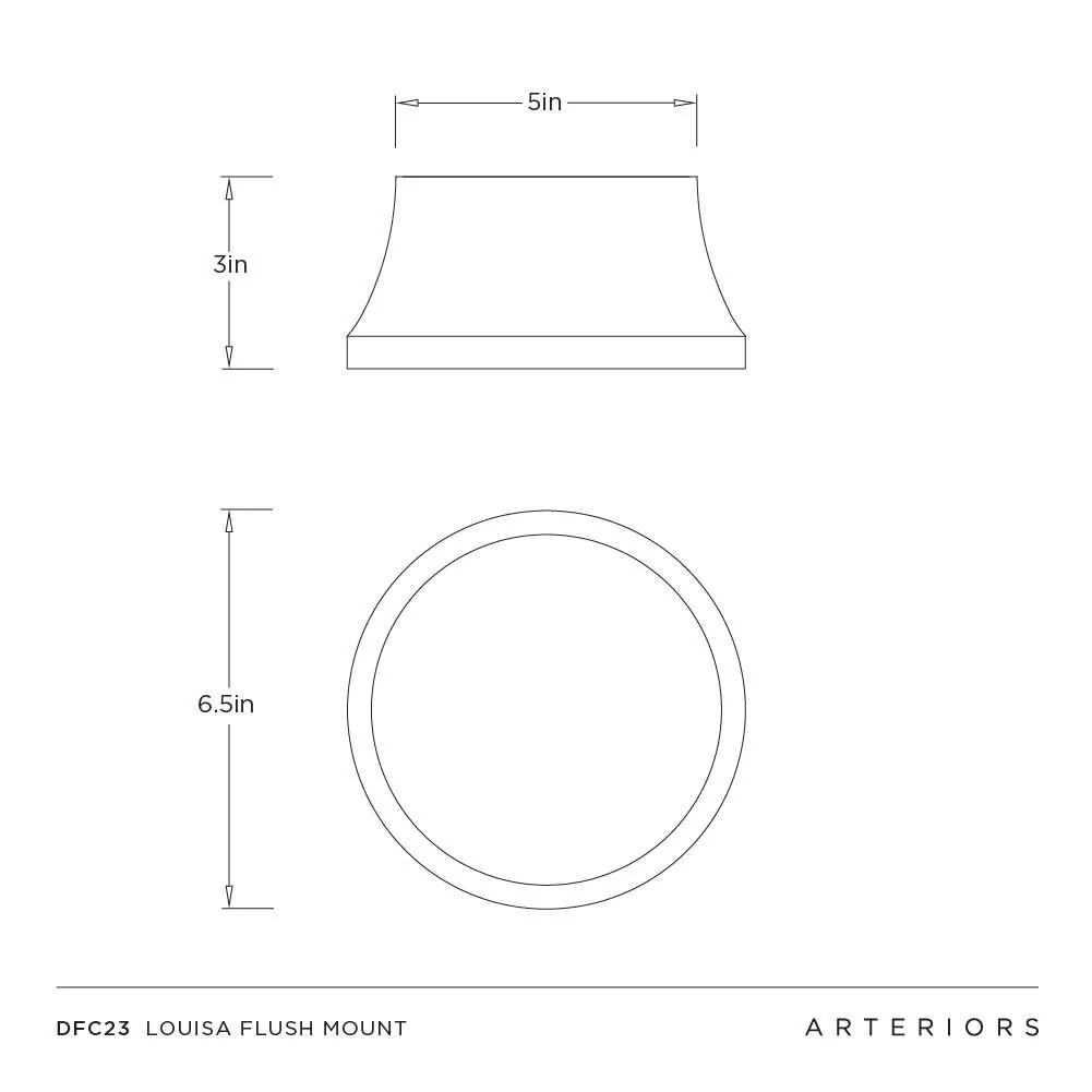Louisa Flush Mount - Image 6