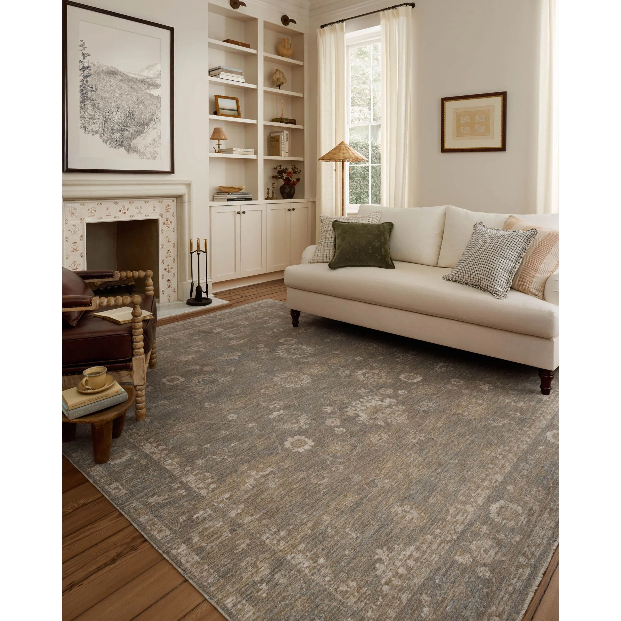 Louisa Lagoon / Ivory Rug | Chris Loves Julia x Loloi - Image 3