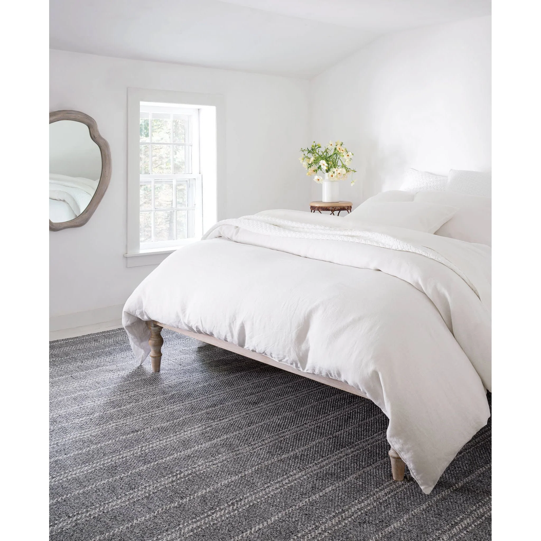 Lush Linen Duvet Cover | White - Image 3