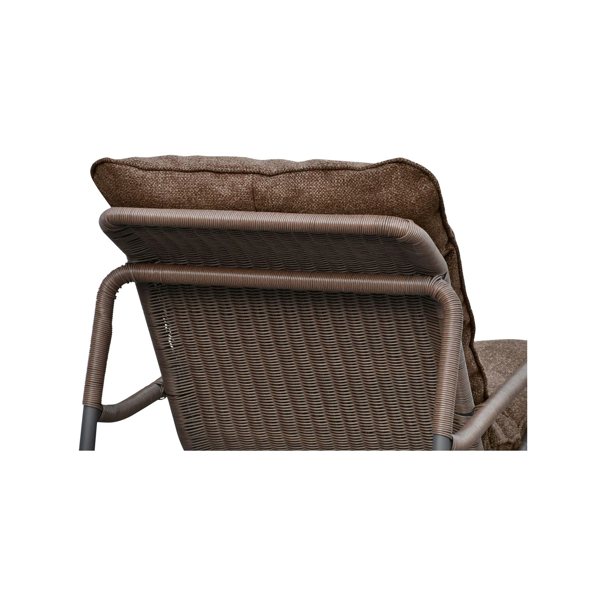 Lyra Outdoor Rocking Chair Brown - Image 7