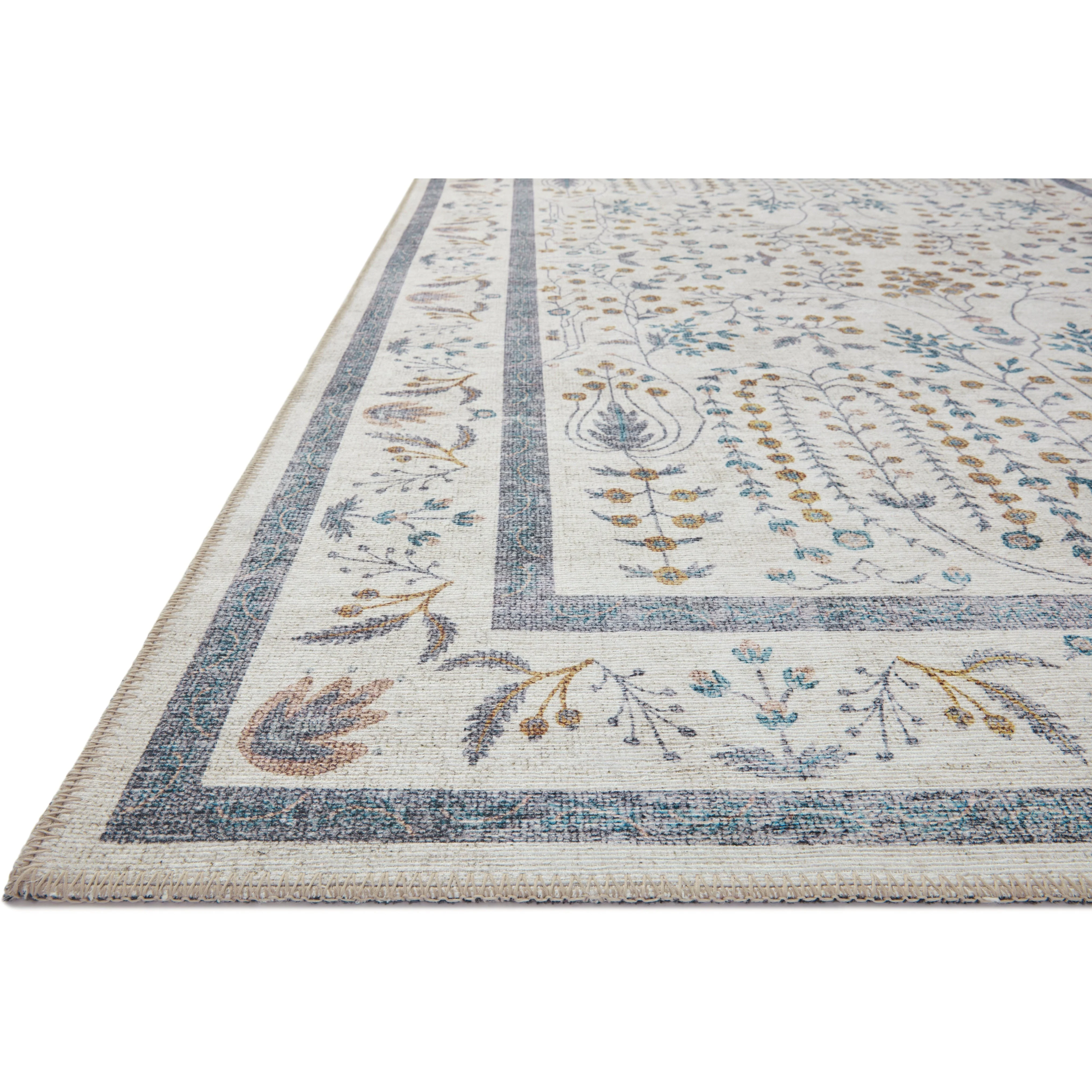 Maison Wisteria / Cream | Rifle Paper Co. Rugs x Loloi - Image 3