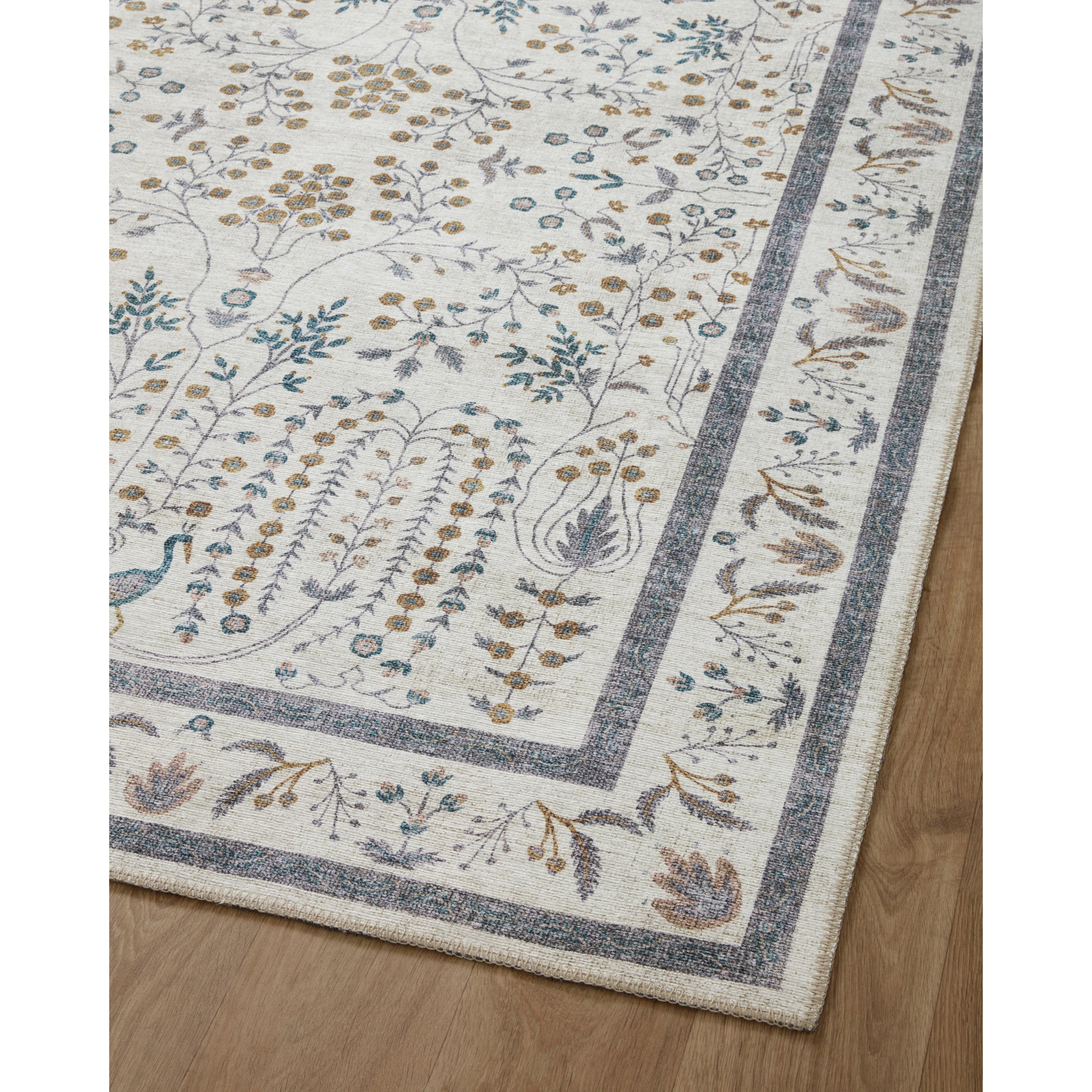 Maison Wisteria / Cream | Rifle Paper Co. Rugs x Loloi - Image 5