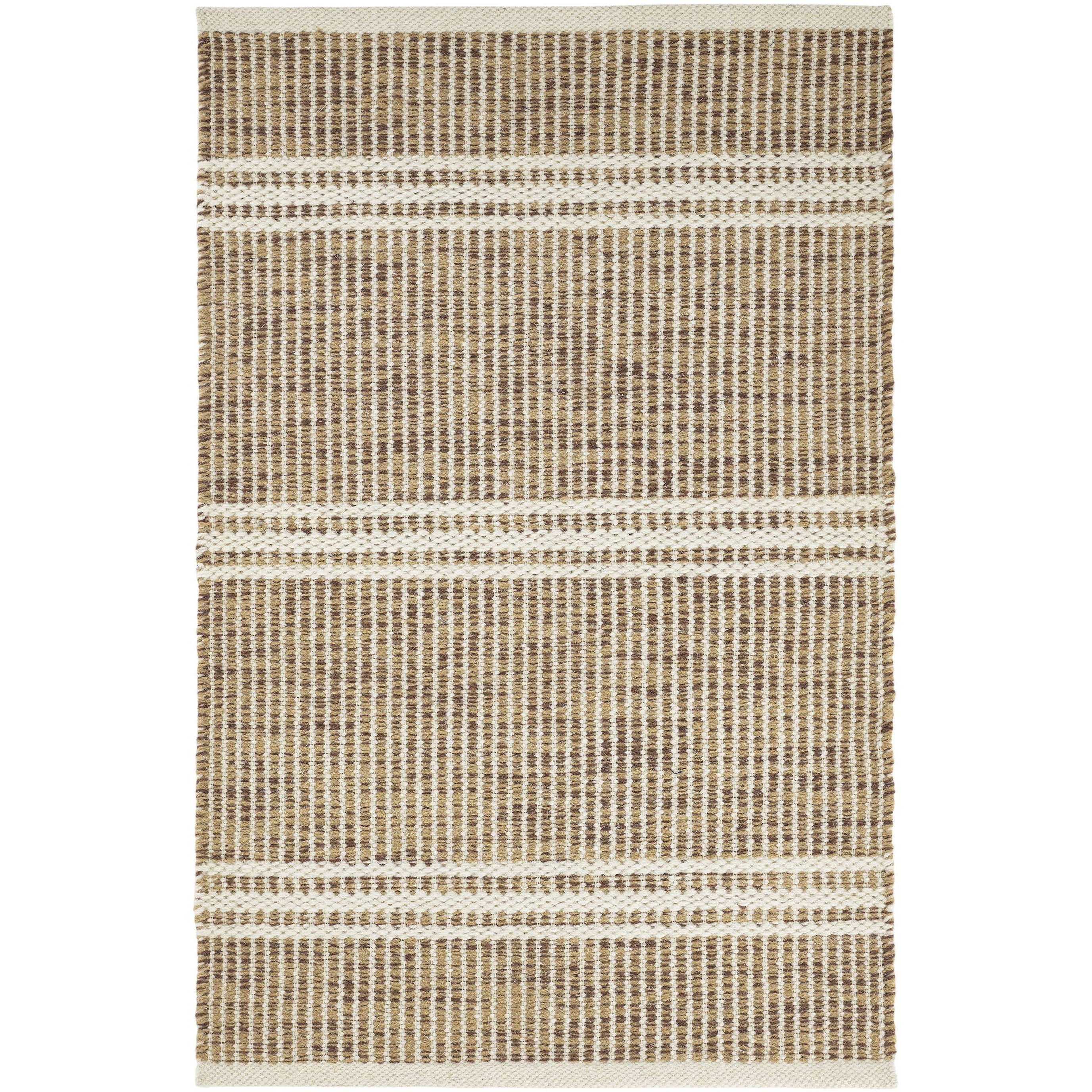 Malta Natural Woven Wool Rug