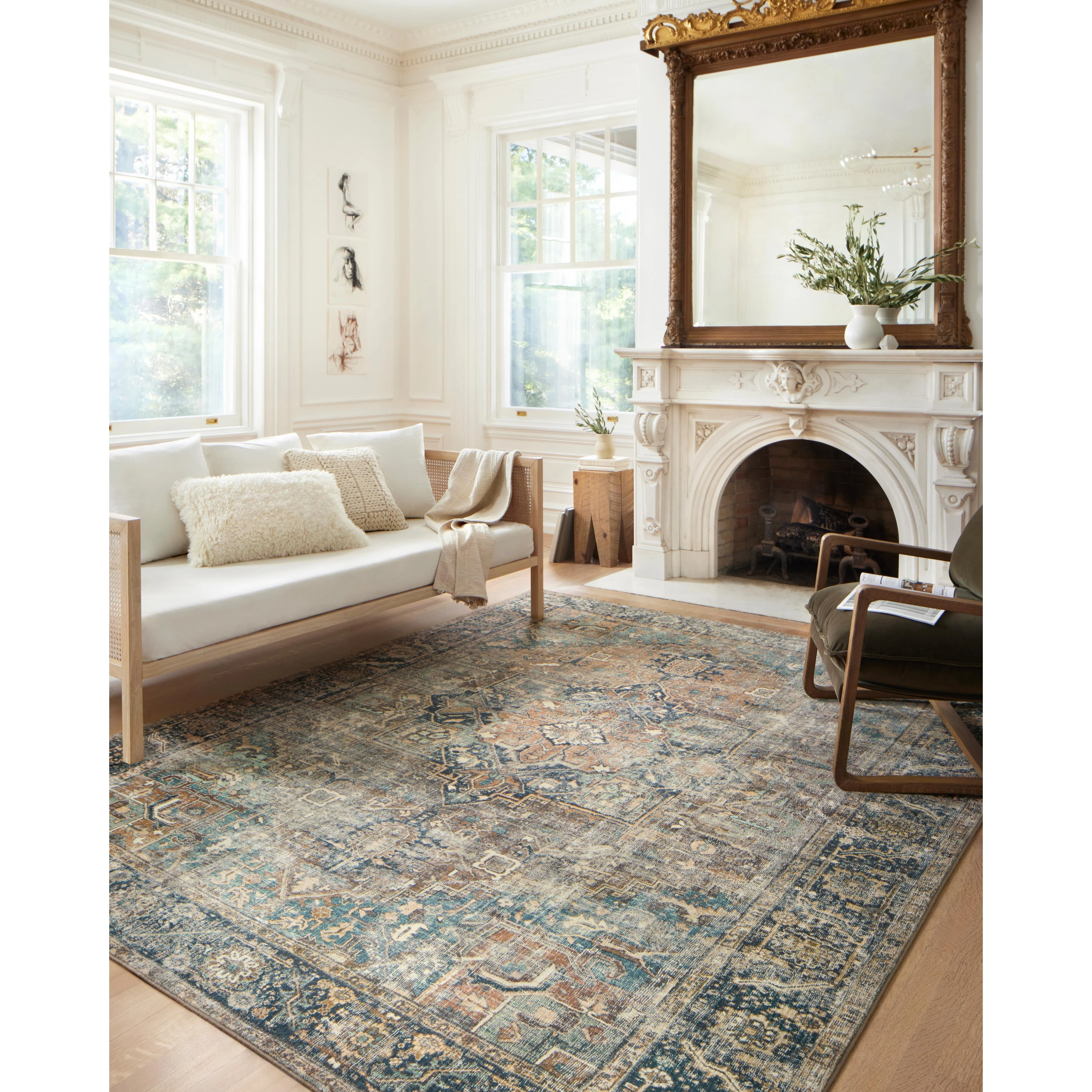 Margot Terracotta / Lagoon Rug - Image 4