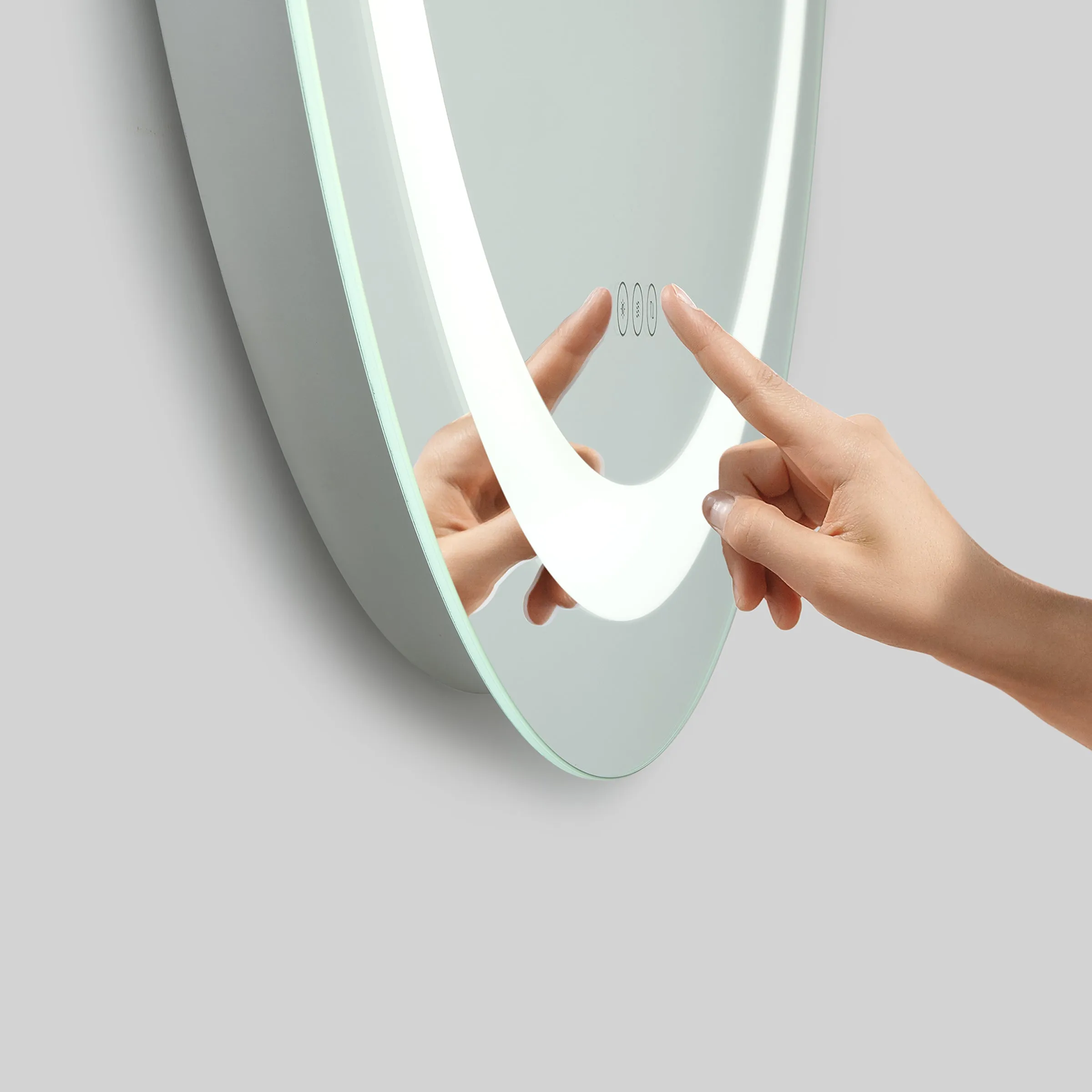Mera Illuminated Mirror Round 36" x 36" - Image 7
