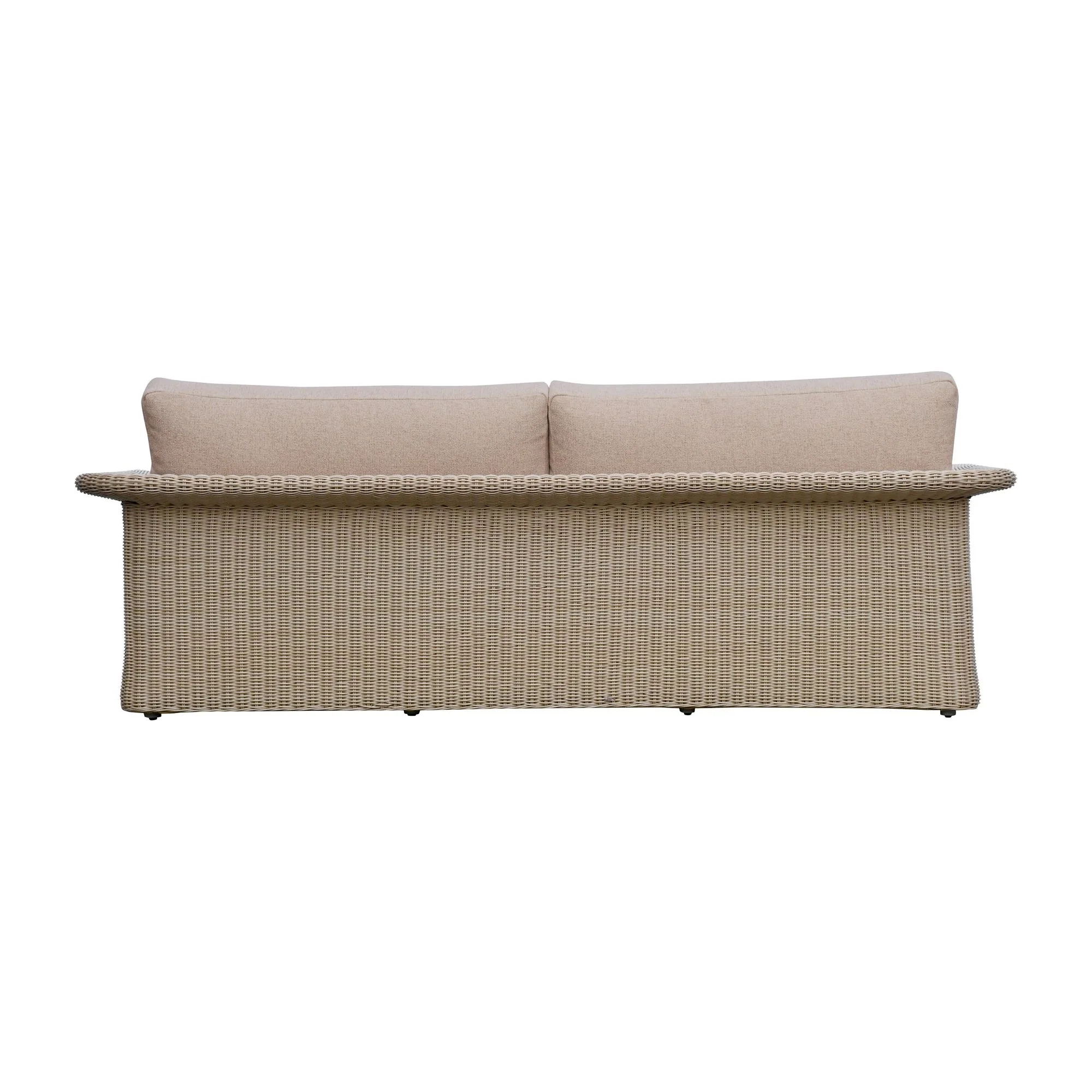Meredith Outdoor Sofa Beige - Image 3