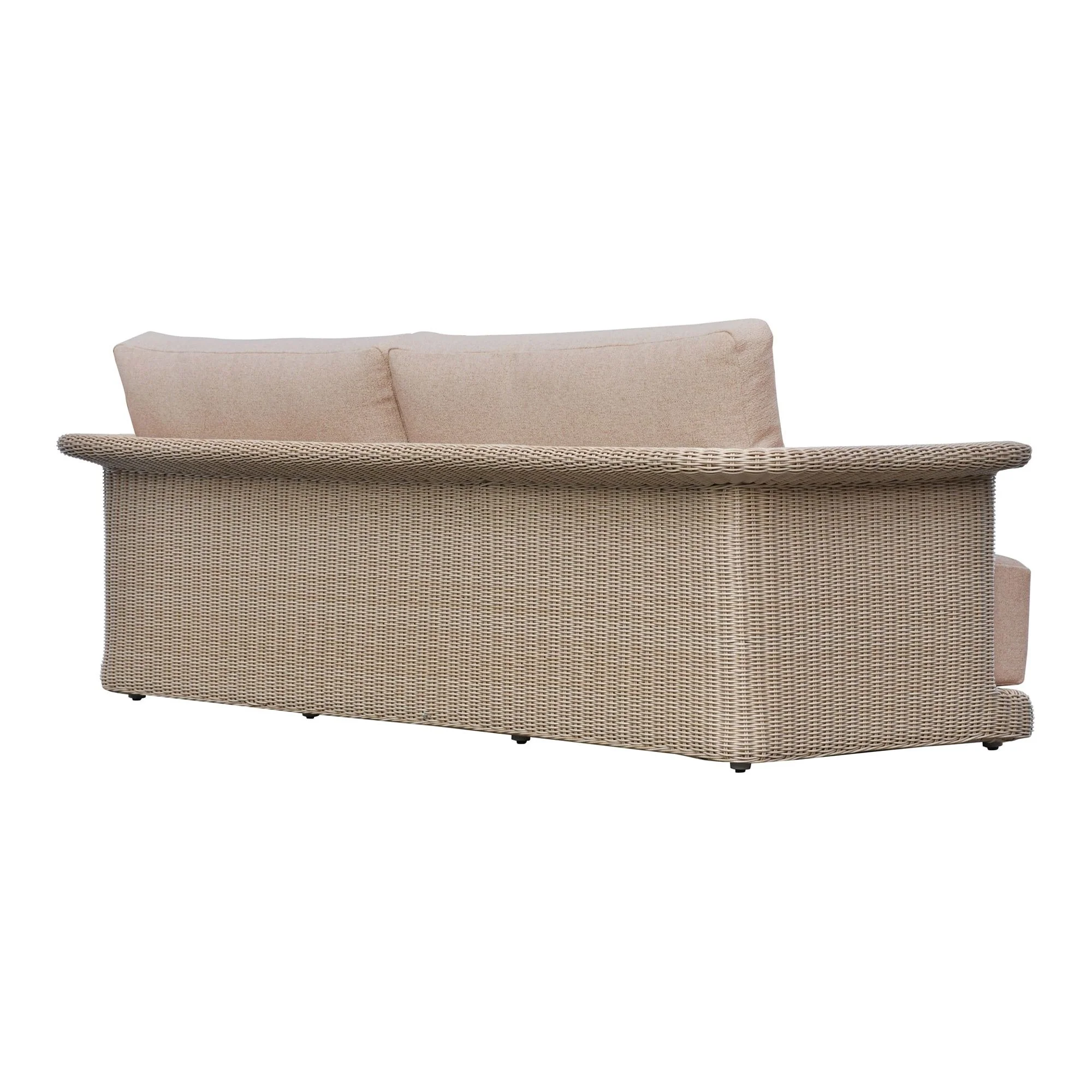 Meredith Outdoor Sofa Beige - Image 5