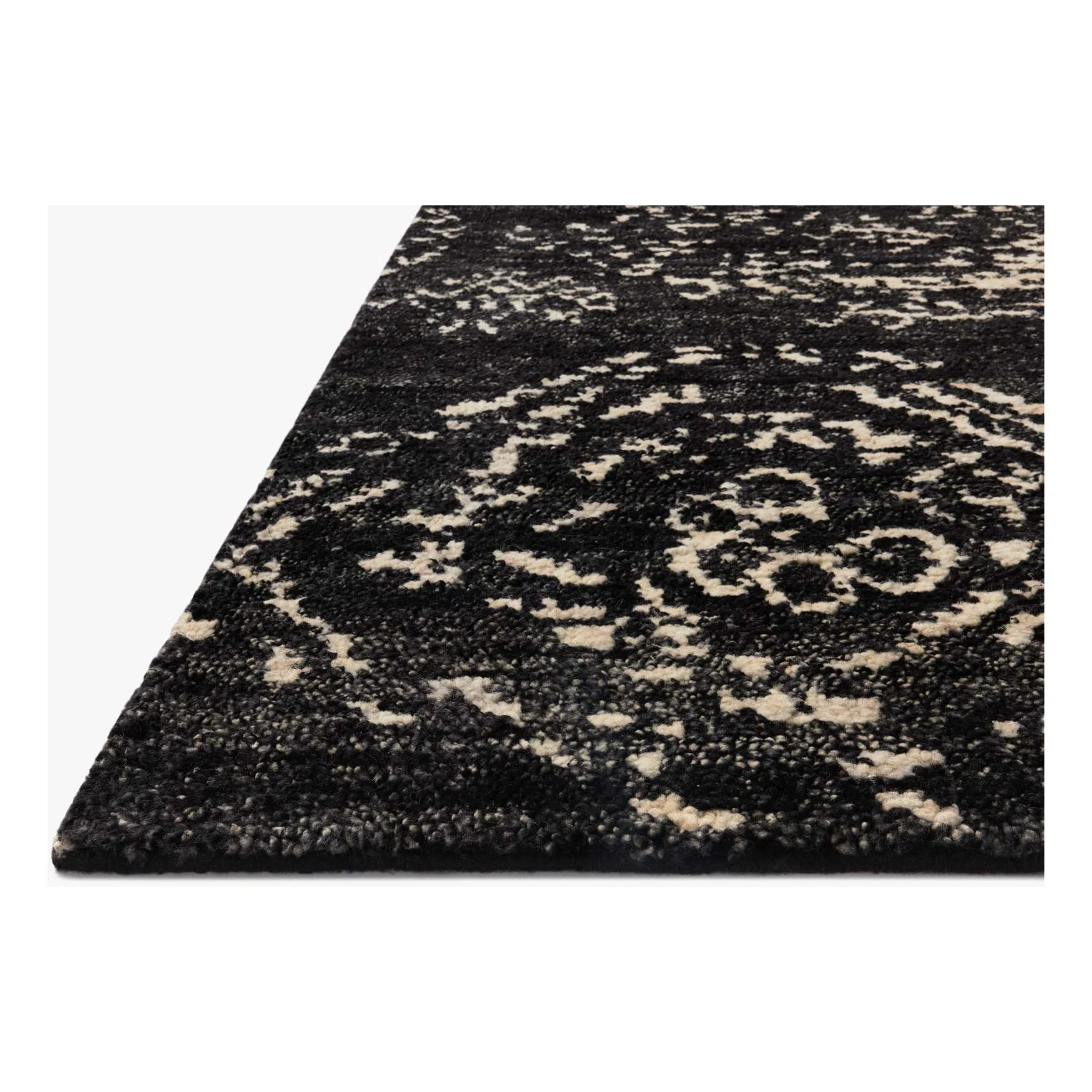 Meryl Black / Ivory Rug - Image 2