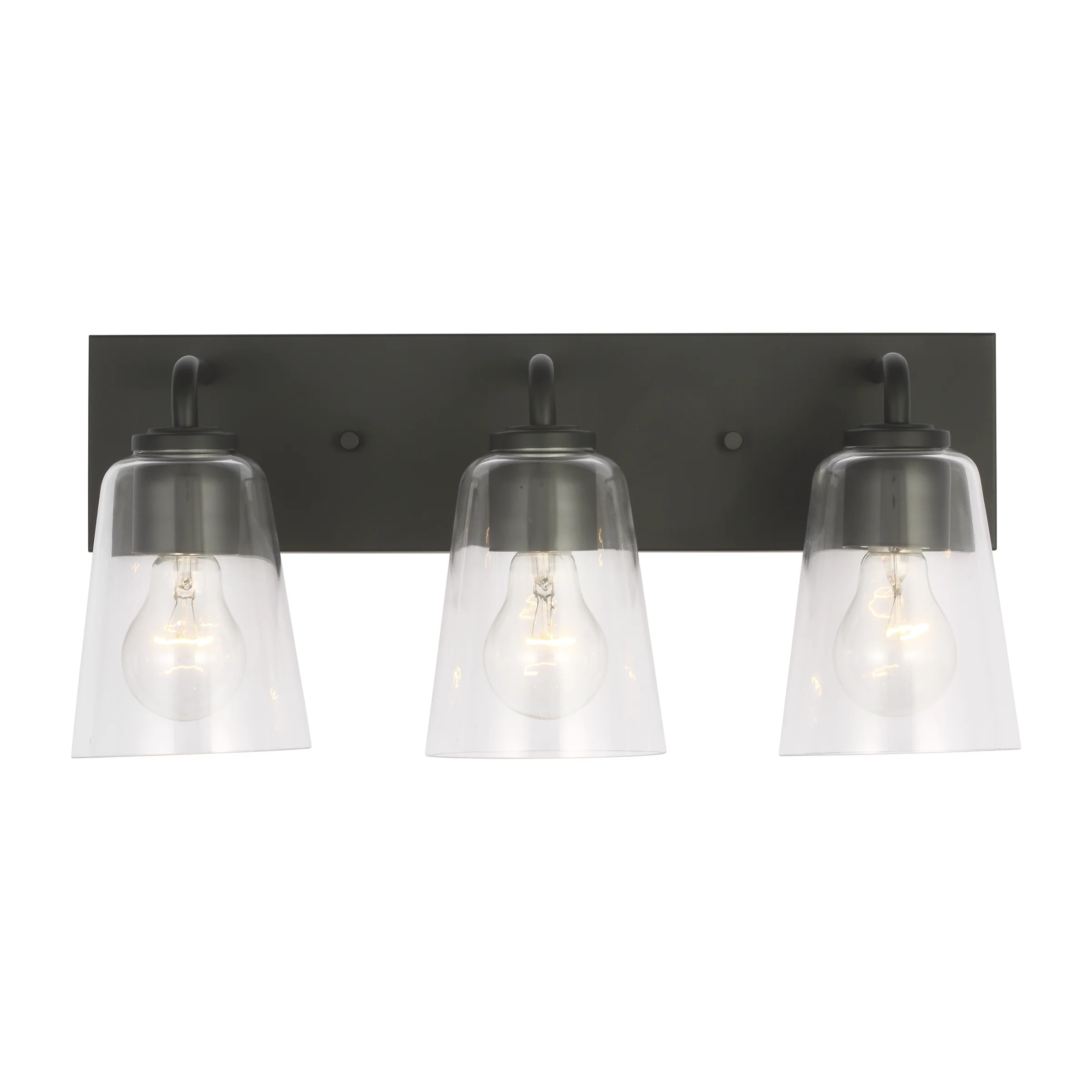 Miles Large Clear Glass Vanity - Image 4