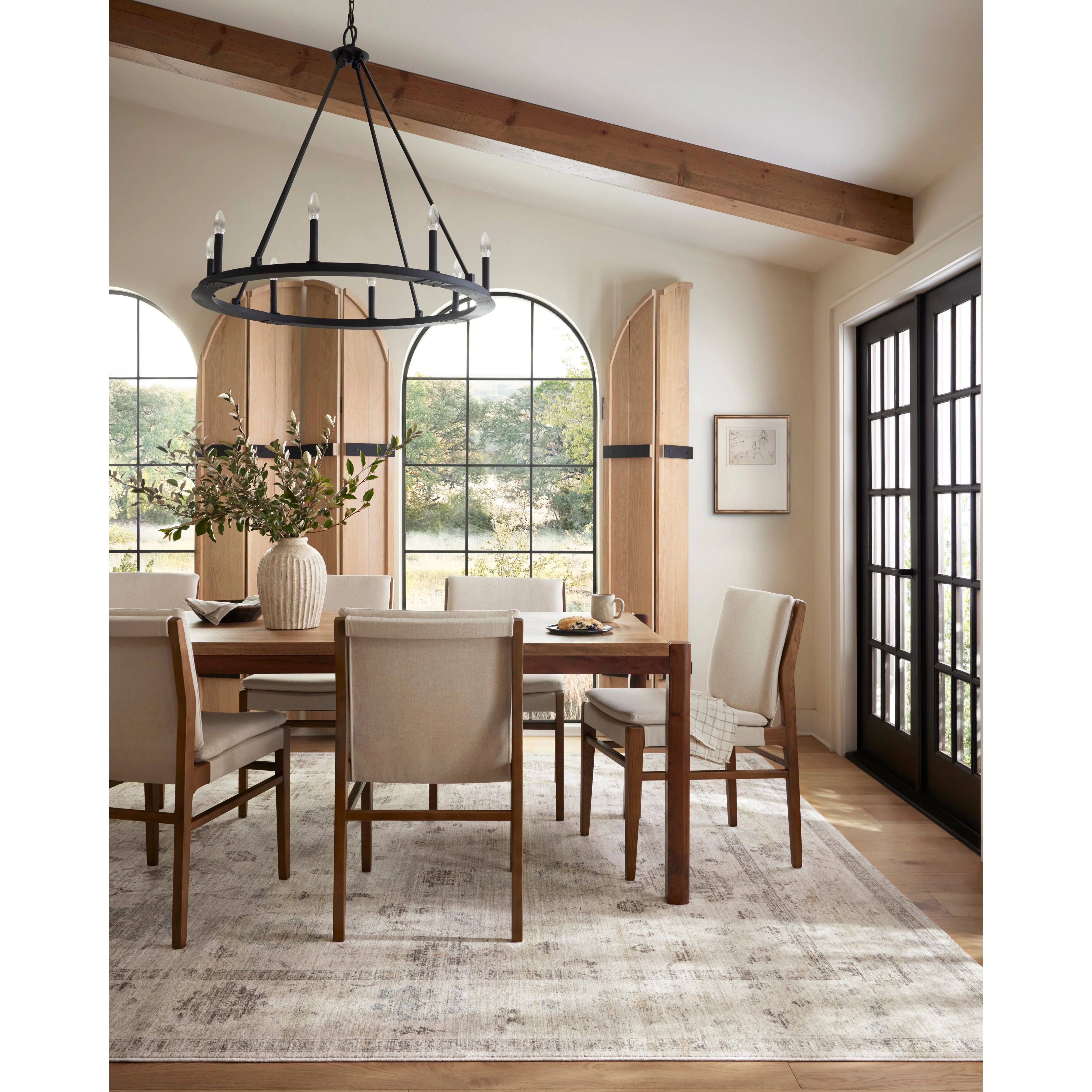 Millie Silver / Dove  Rug | Magnolia Home by Joanna Gaines x Loloi - Image 2