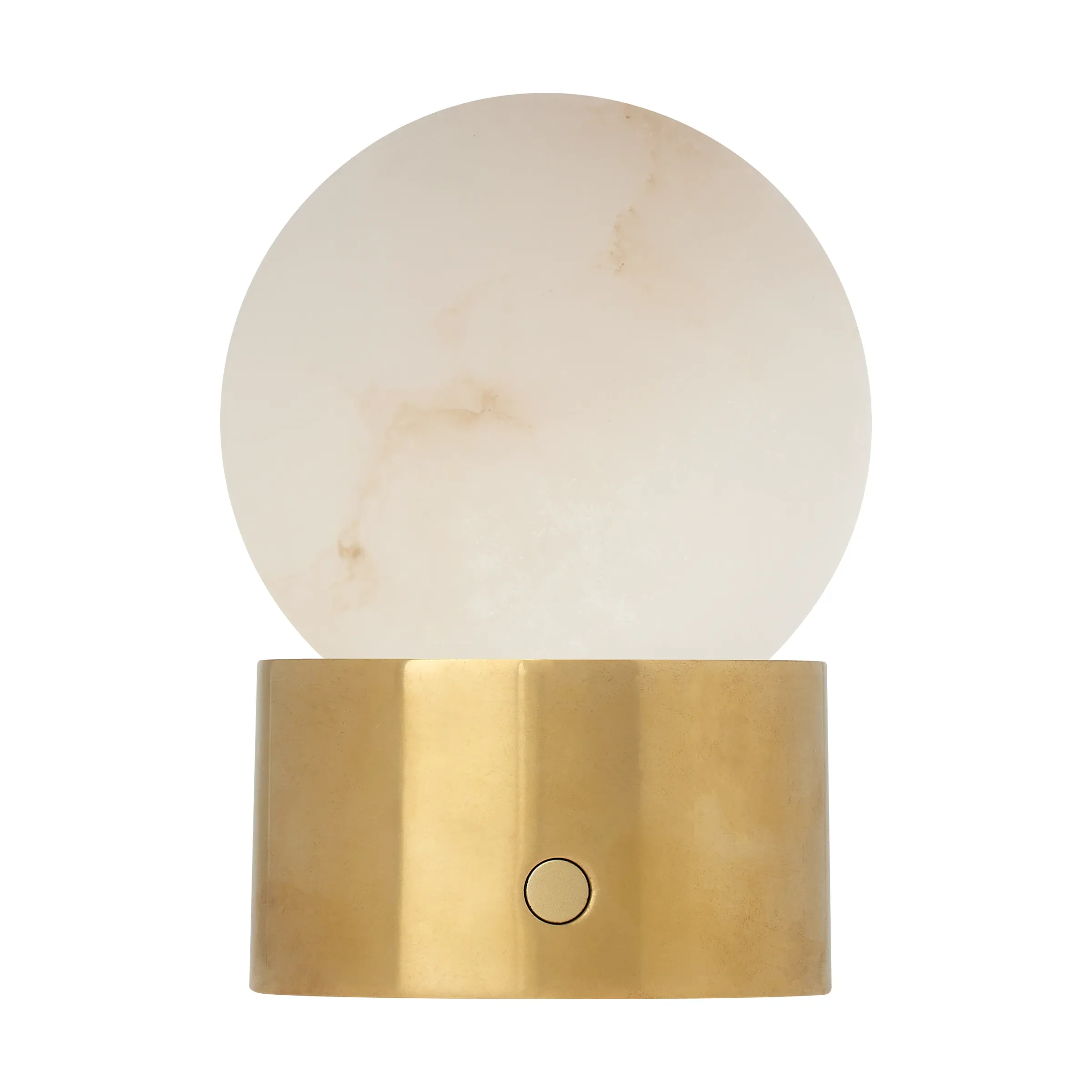 Mina Alabaster Accent Rechargeable Table Lamp - Image 3