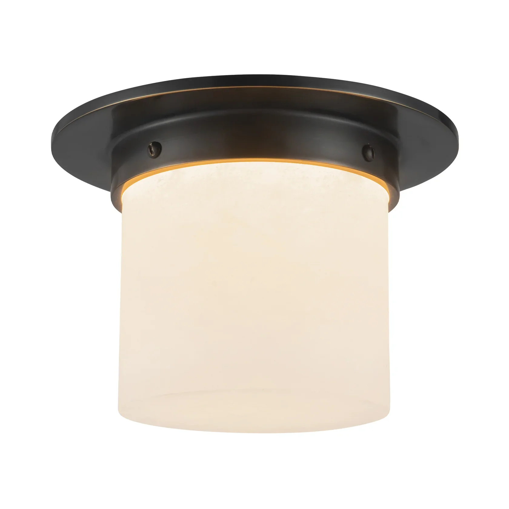 Mineral Drum Flush Mount