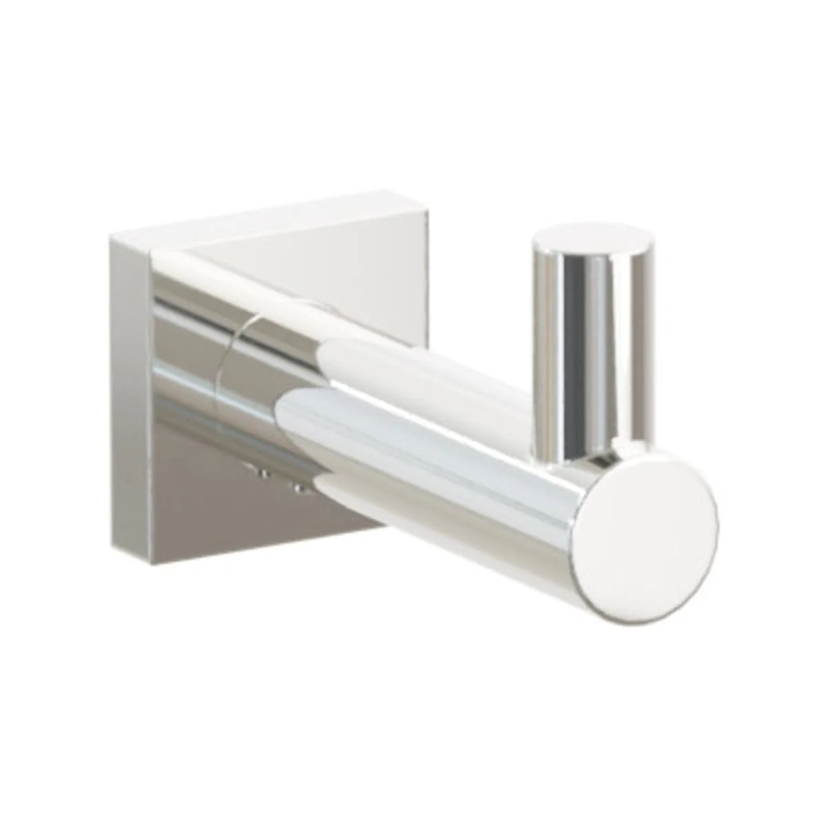 Modern Tubular Brass Single Hook with Rosette - Image 50