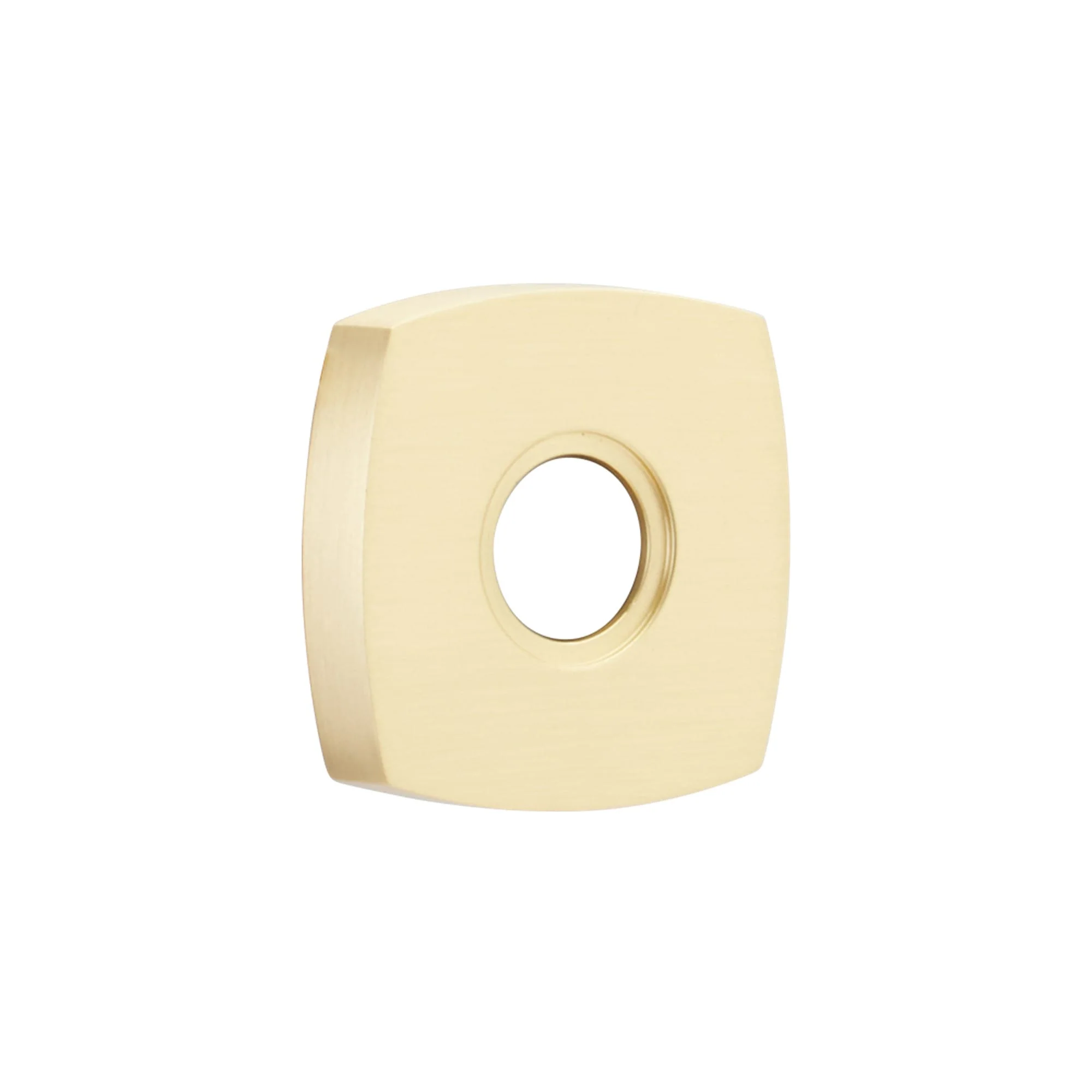 Modern Tubular Brass Single Robe Hook with Rosette - Image 62