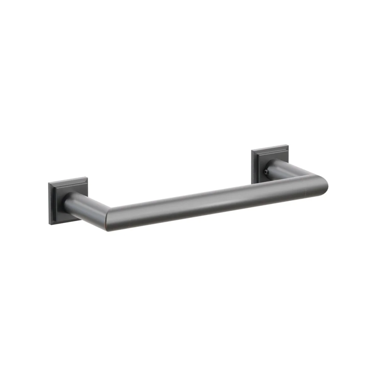 Modern Tubular Brass Towel Bar 12" - Image 16
