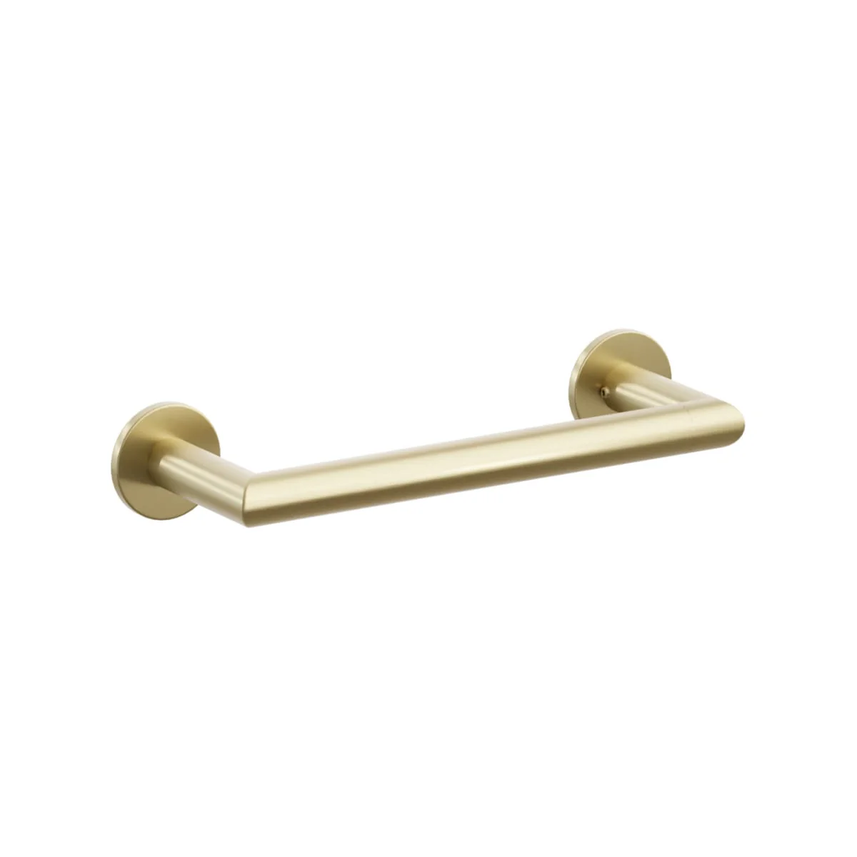 Modern Tubular Brass Towel Bar 12" - Image 17