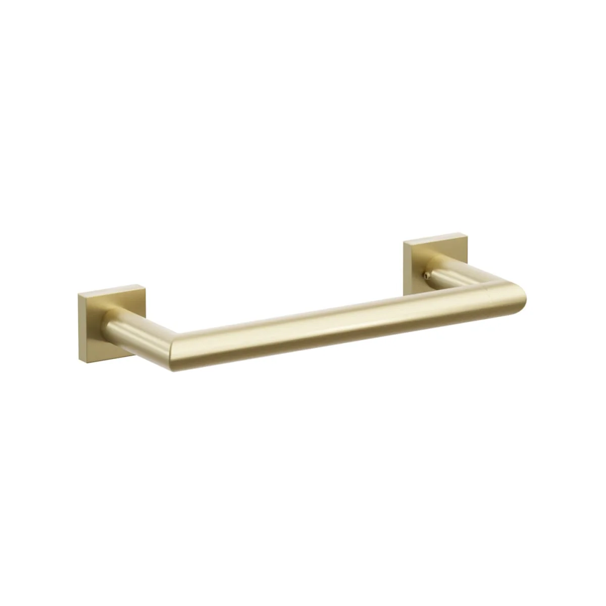 Modern Tubular Brass Towel Bar 12" - Image 25