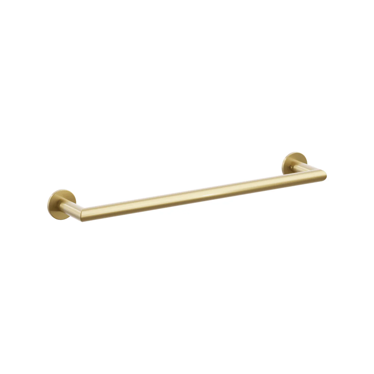 Modern Tubular Brass Towel Bar 18" - Image 22