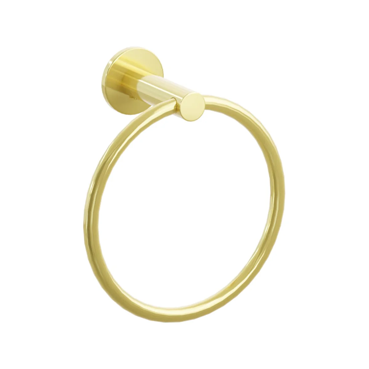 Modern Tubular Brass Towel Ring - Image 19
