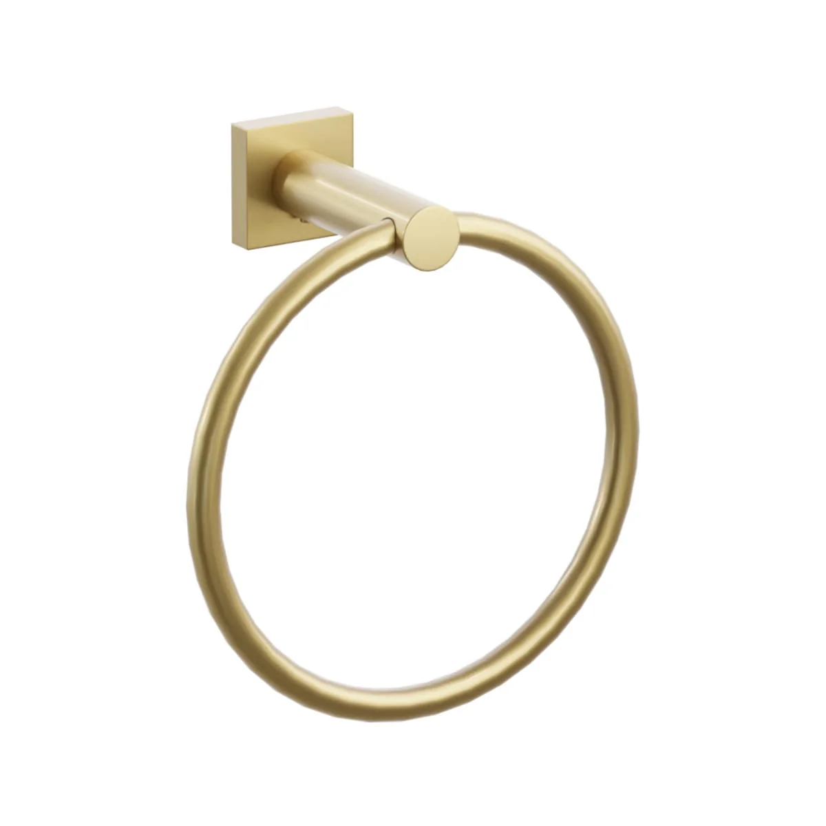 Modern Tubular Brass Towel Ring - Image 30