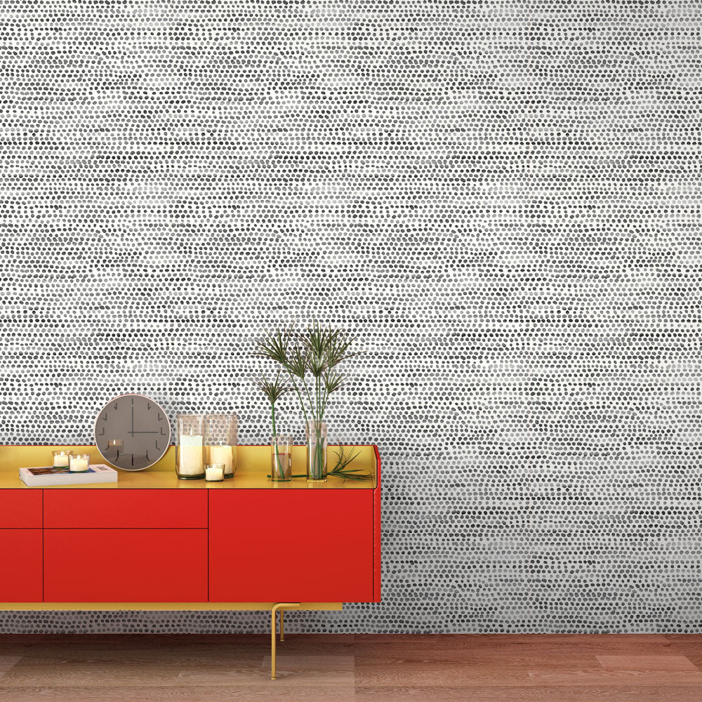 Moire Dots Peel and Stick Wallpaper - Image 23