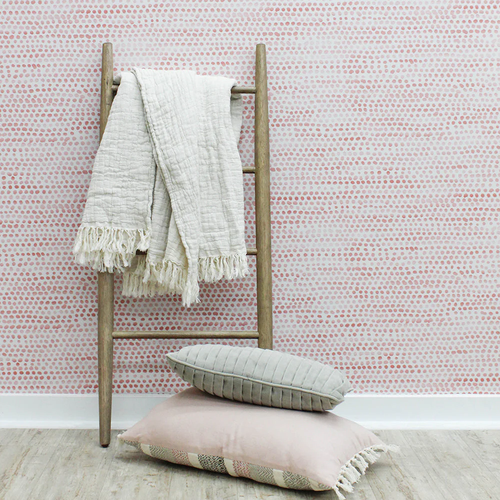Moire Dots Peel and Stick Wallpaper - Image 36