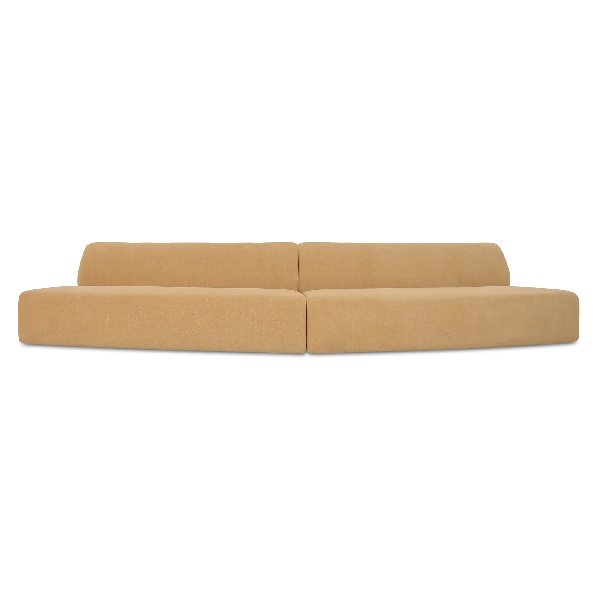 Naomi 2 Piece Convex Modular Sectional - Image 8