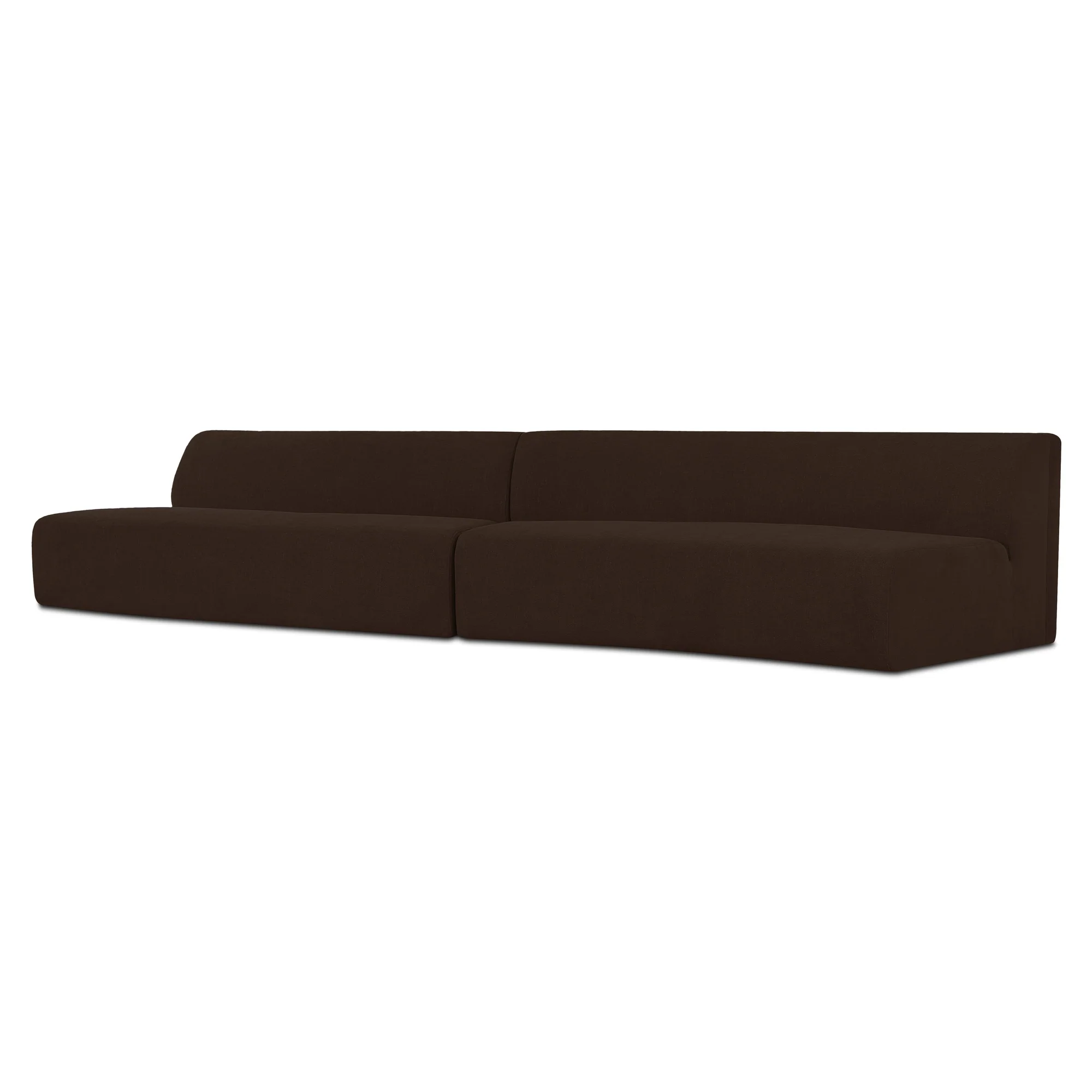 Naomi 2 Piece Wave Modular Sectional - Image 3