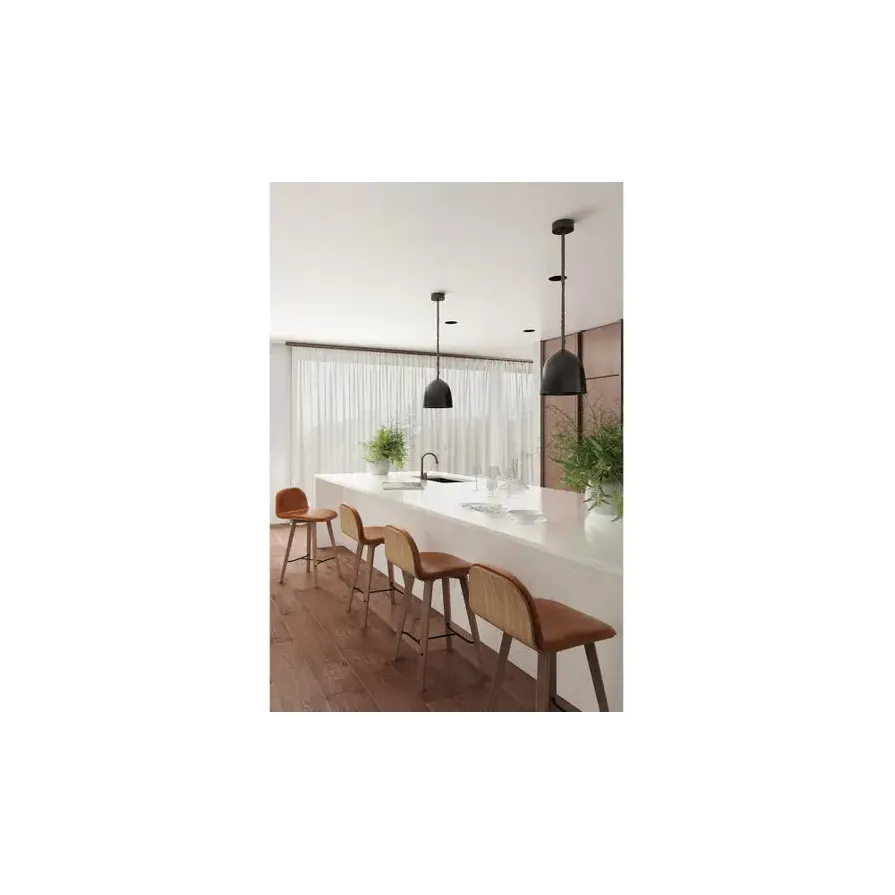 Napoli Leather Counter Stool - Image 2