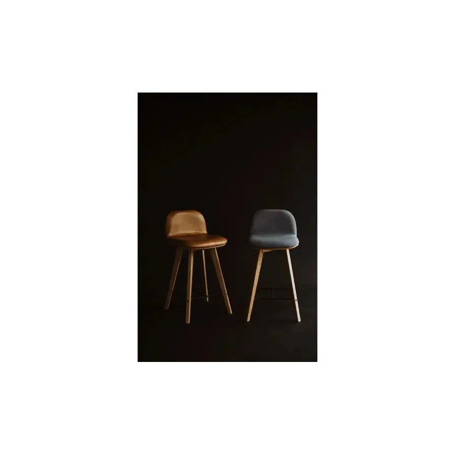 Napoli Leather Counter Stool - Image 3