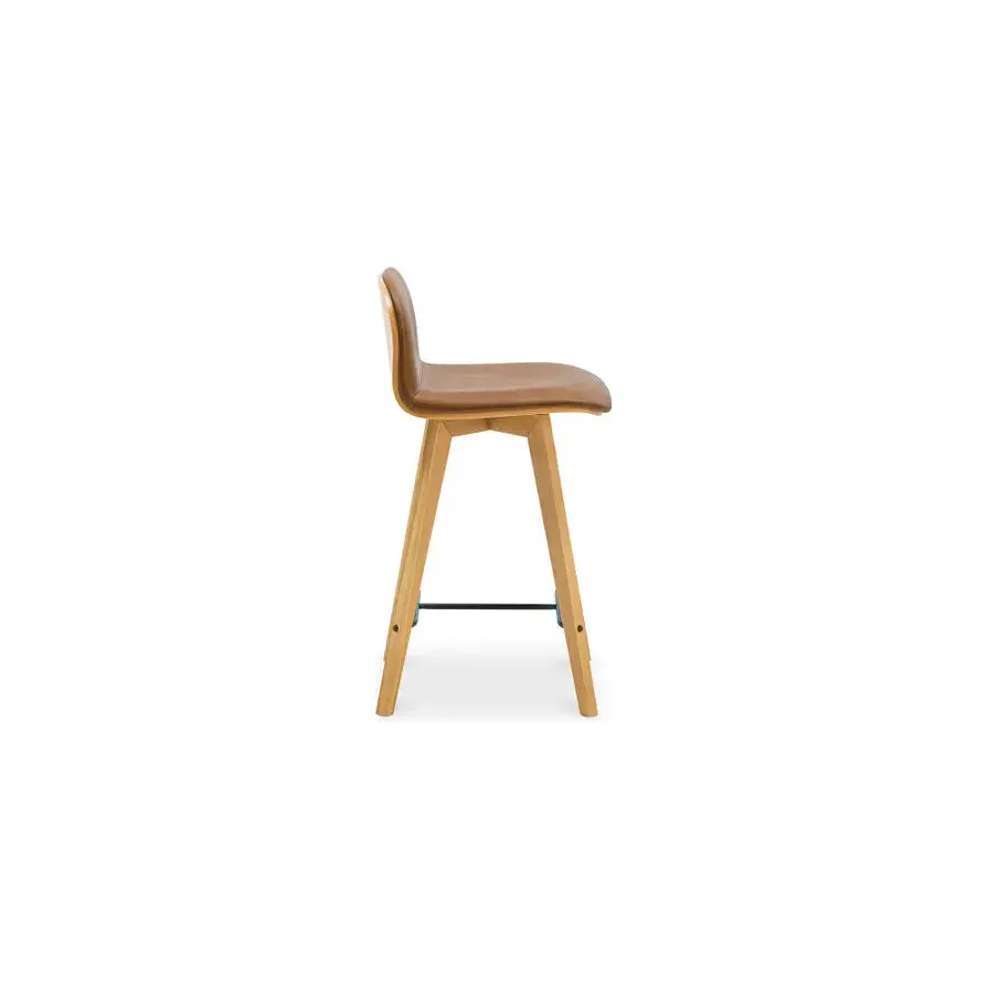 Napoli Leather Counter Stool - Image 6