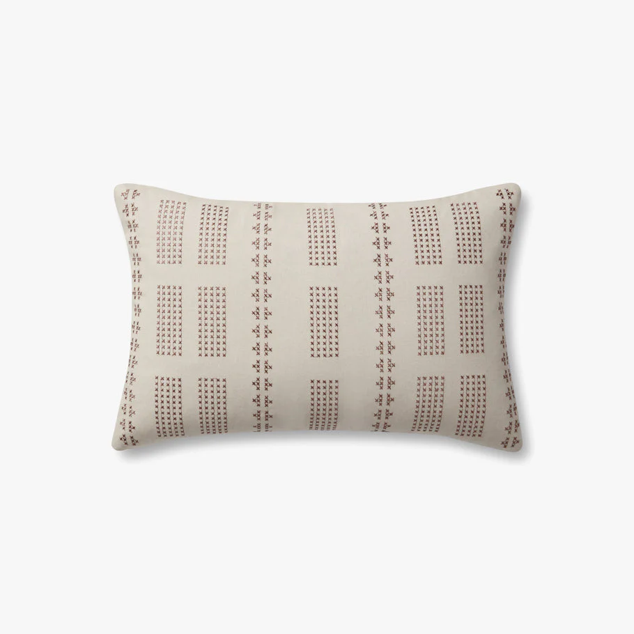 Natural - Clay Pillow | Jean Stoffer x Loloi