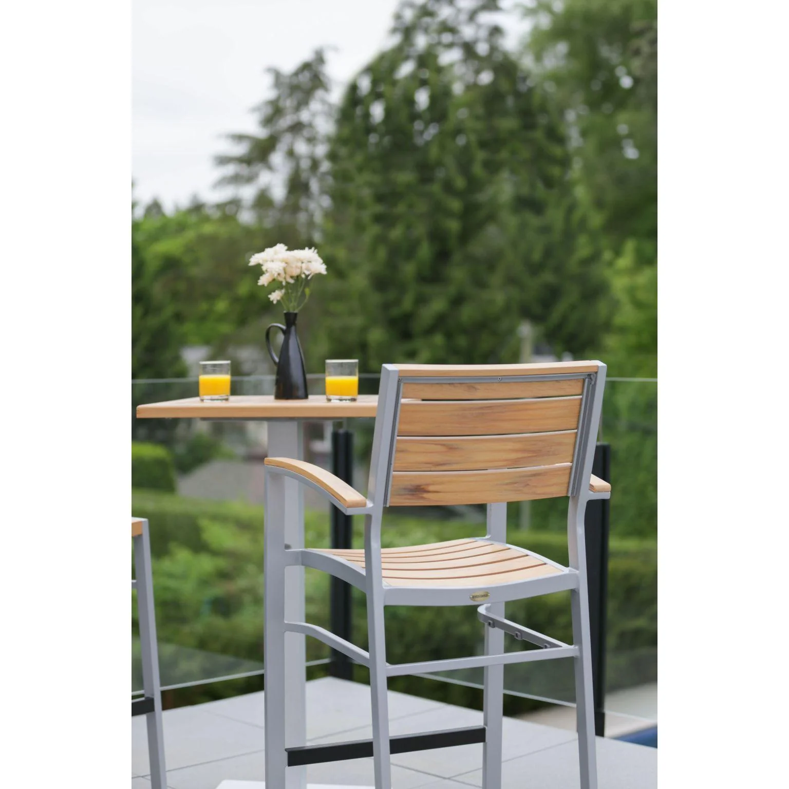 New Mirage Bar Chair With  Arm (stackable) - Image 2