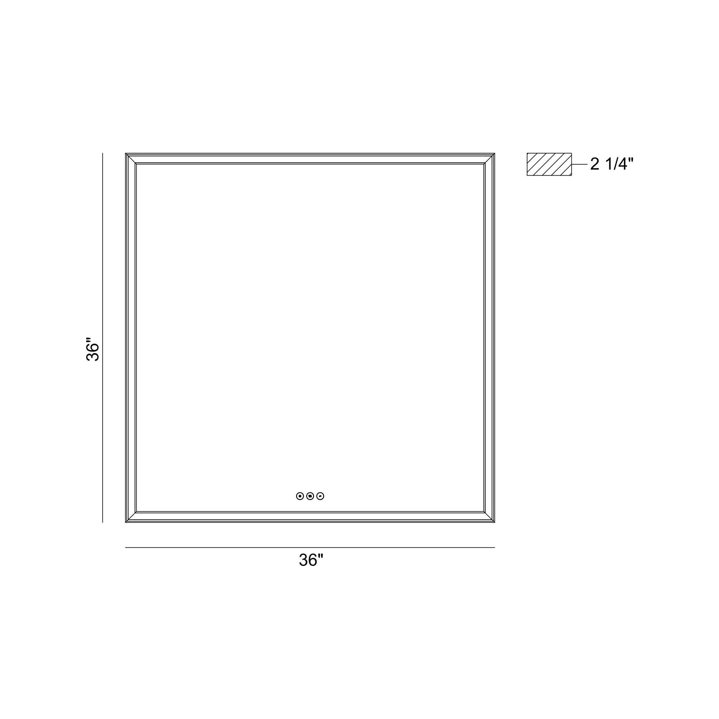 Nixon 36" Integrated LED Mirror - Image 18