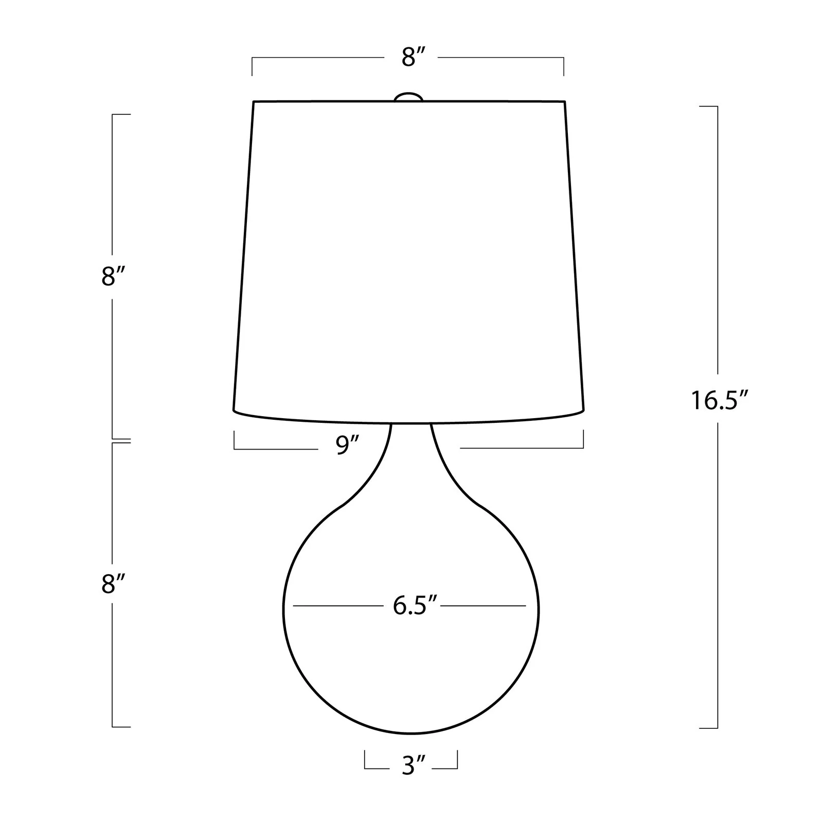 Noa Travertine Mini Lamp - Image 4