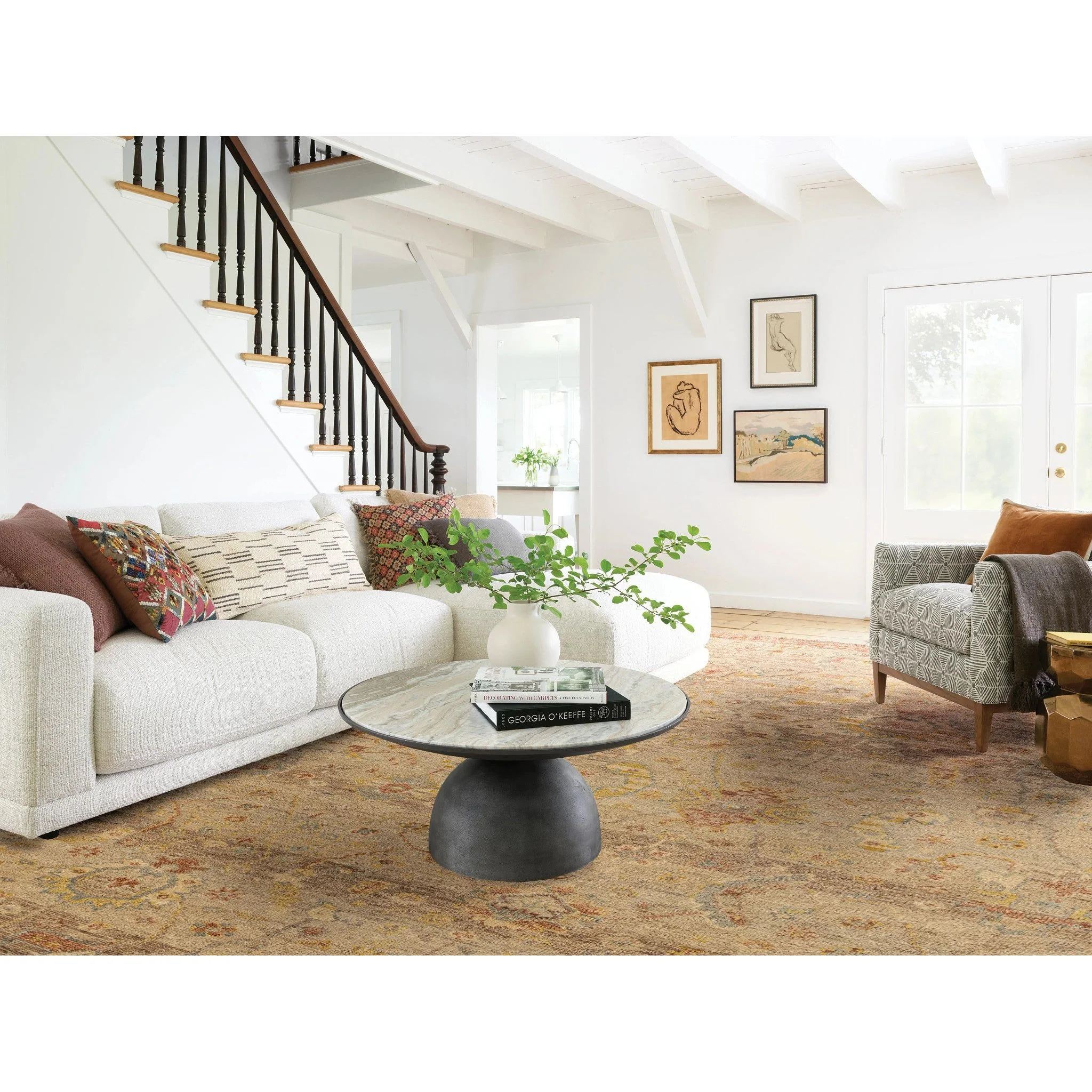 Nora Natural Hand Knotted Wool Rug - Image 3