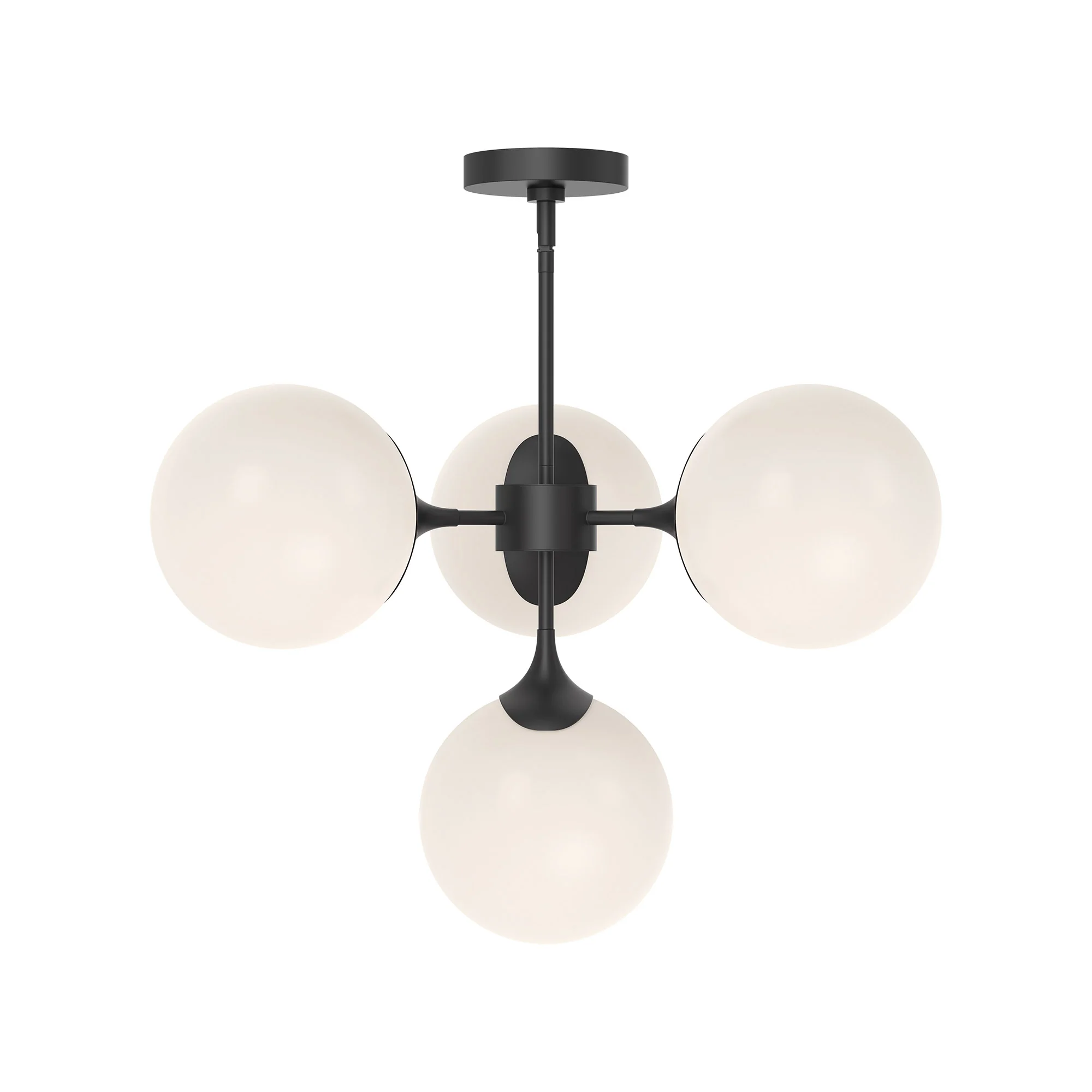 Nouveau 4 Light Chandelier