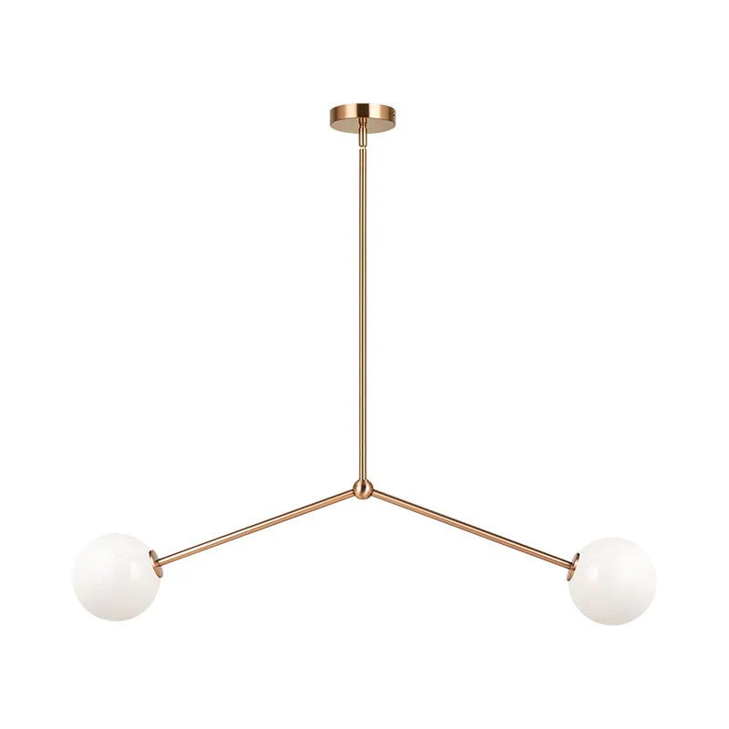 Novo 2 Light Round Chandelier - Image 6