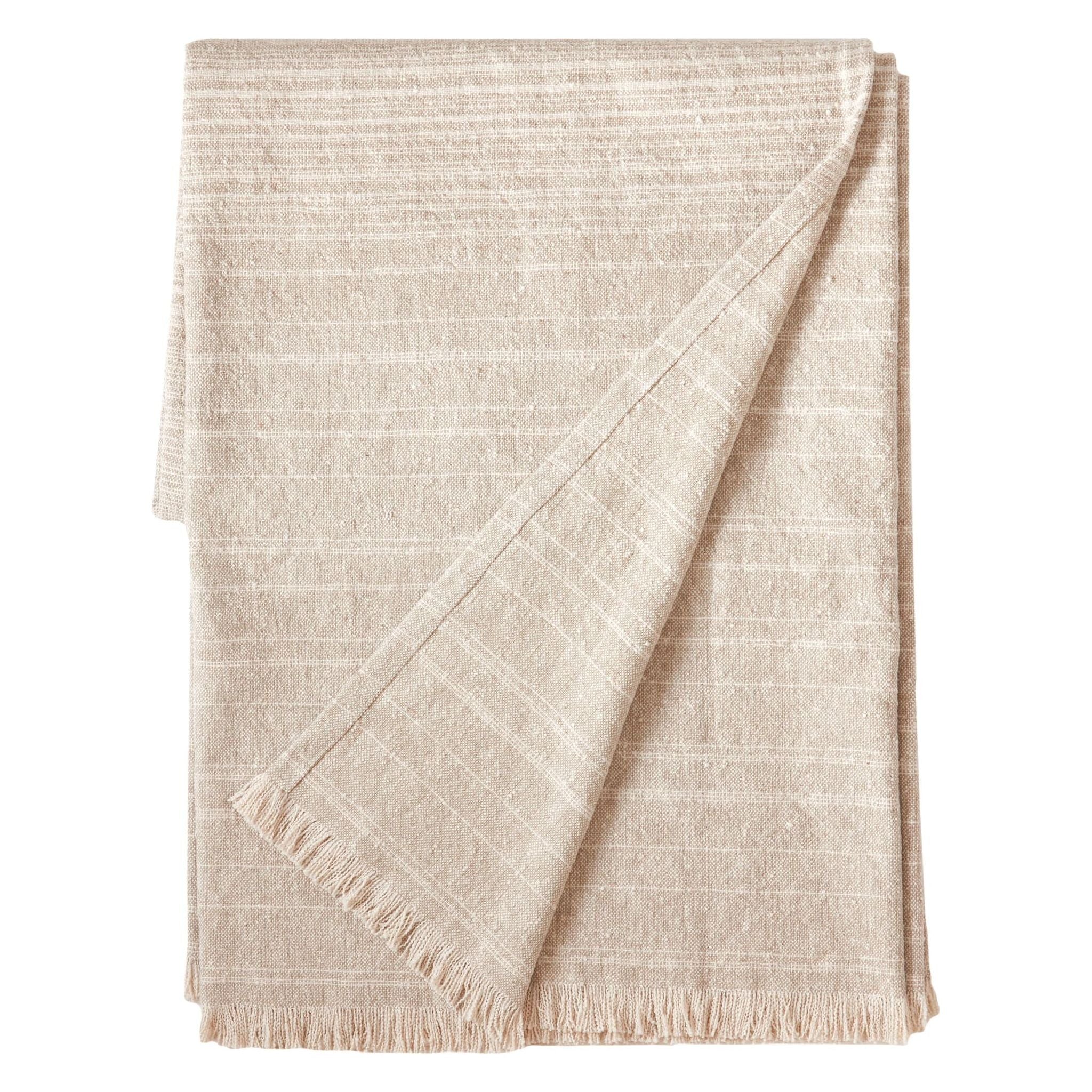 Oliver Ombre Natural Throw