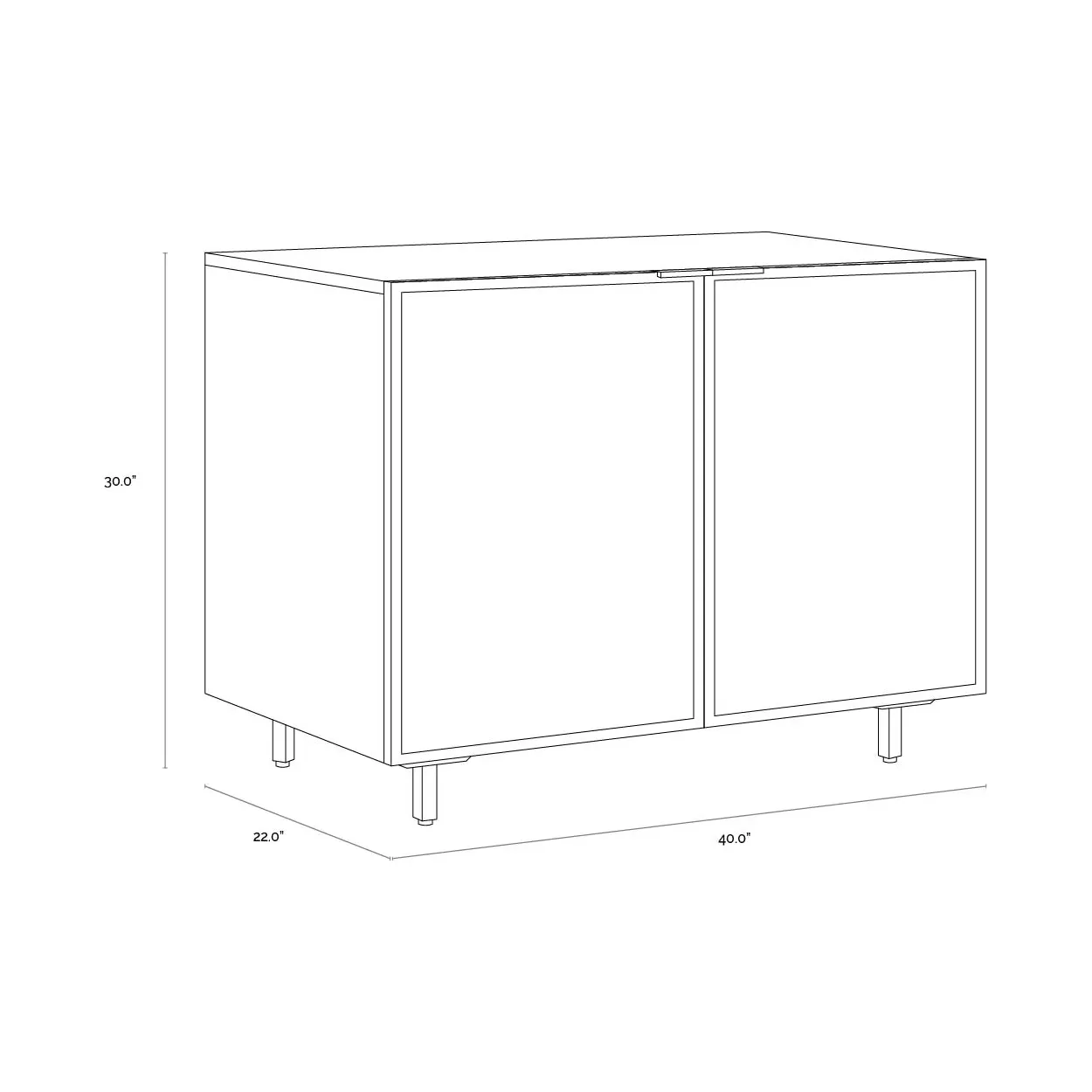 Omari Sideboard - Small - Image 7