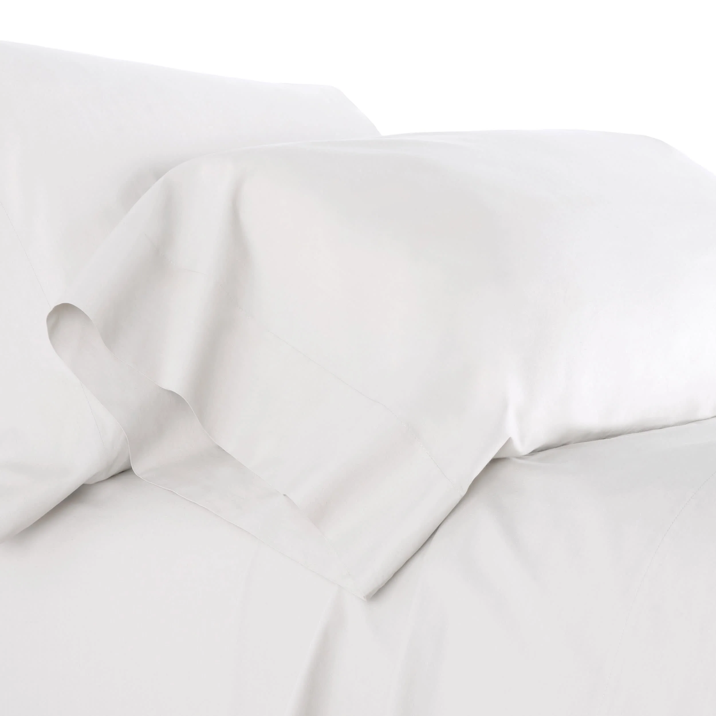 Organic Cotton Pillowcases | White