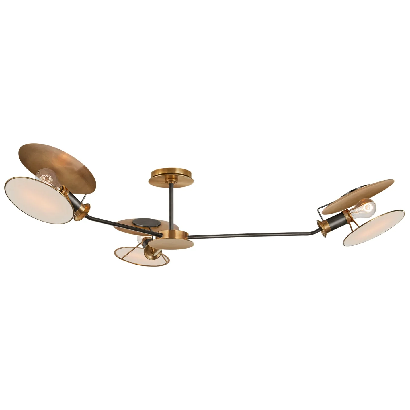 Osiris Asymmetric Semi-Flush Mount
