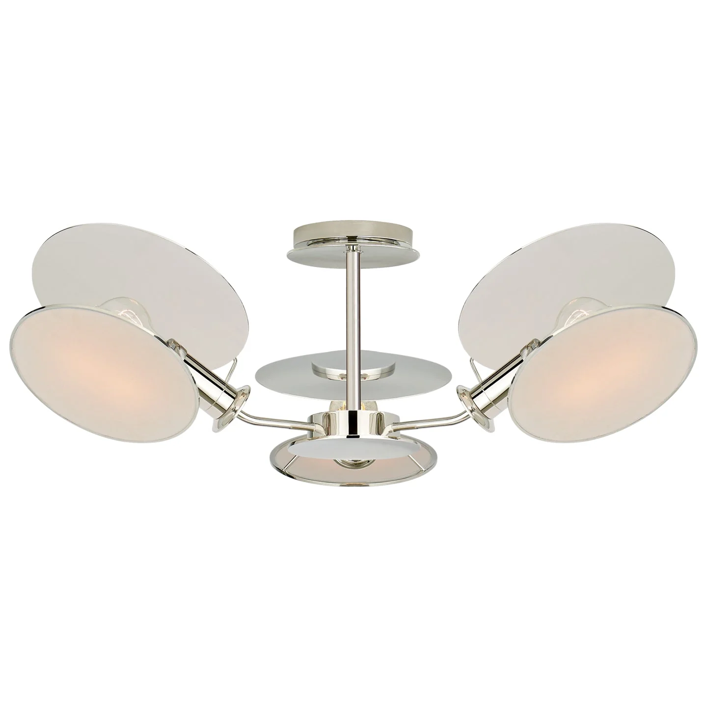 Osiris Asymmetric Semi-Flush Mount - Image 3
