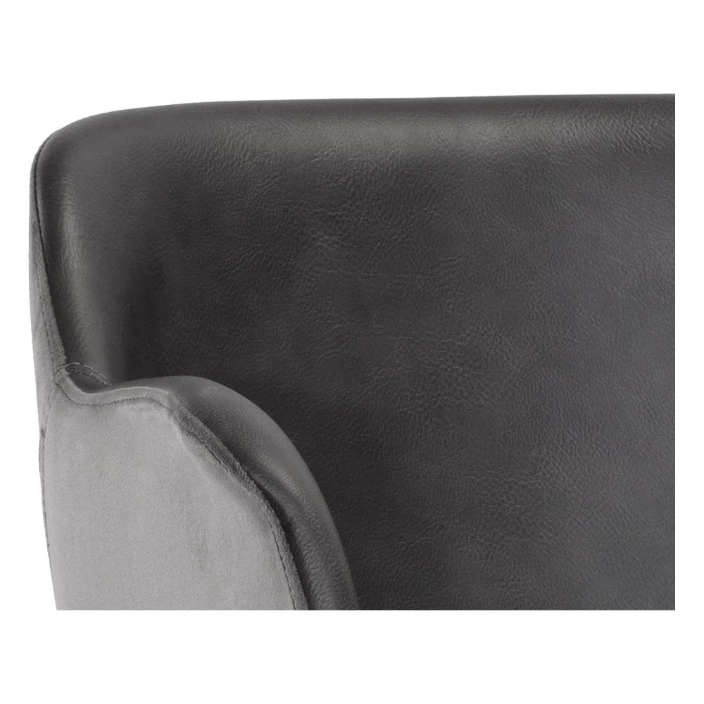 Owen Office Chair - Town Grey / Roman Grey - Image 8