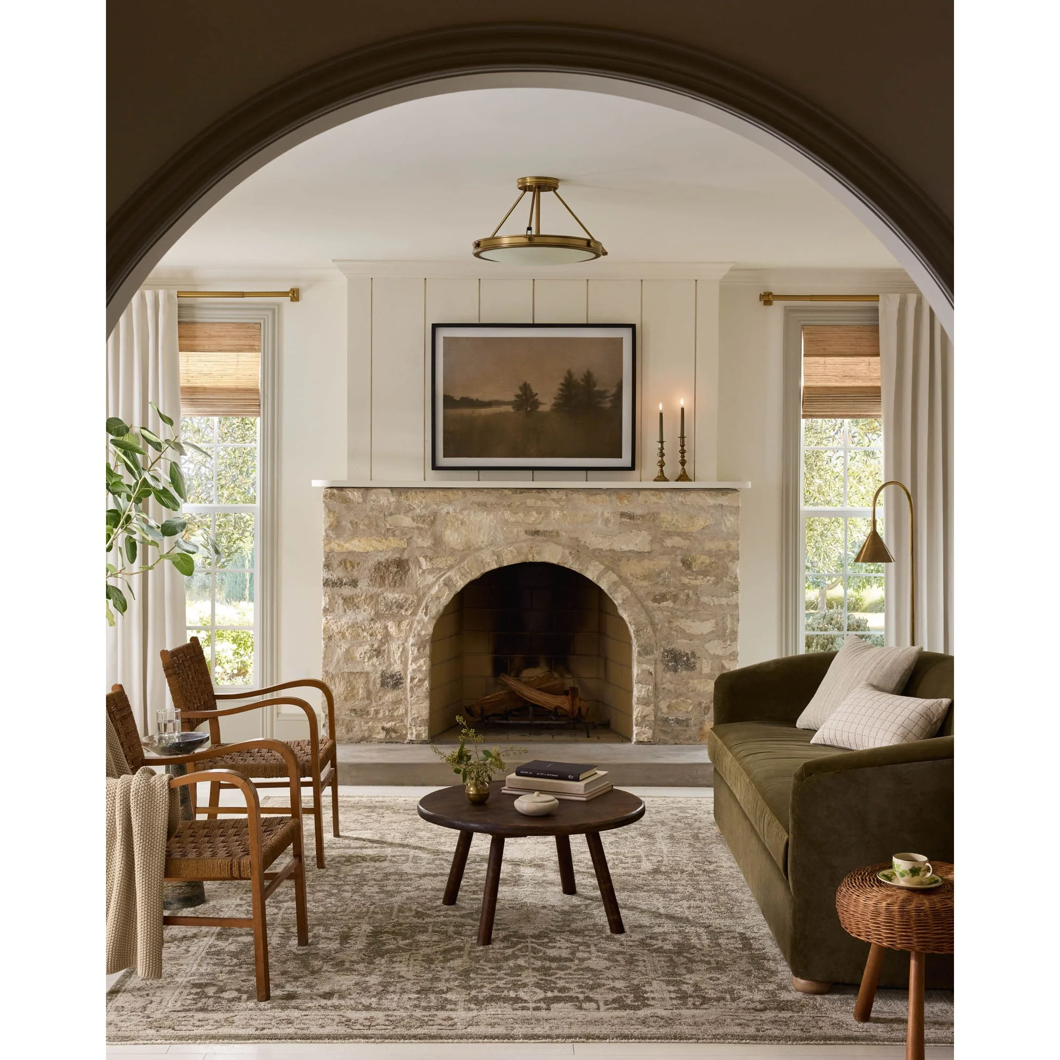 Pace Forrest / Natural Rug | Magnolia Home by Joanna Gaines x Loloi - Image 2