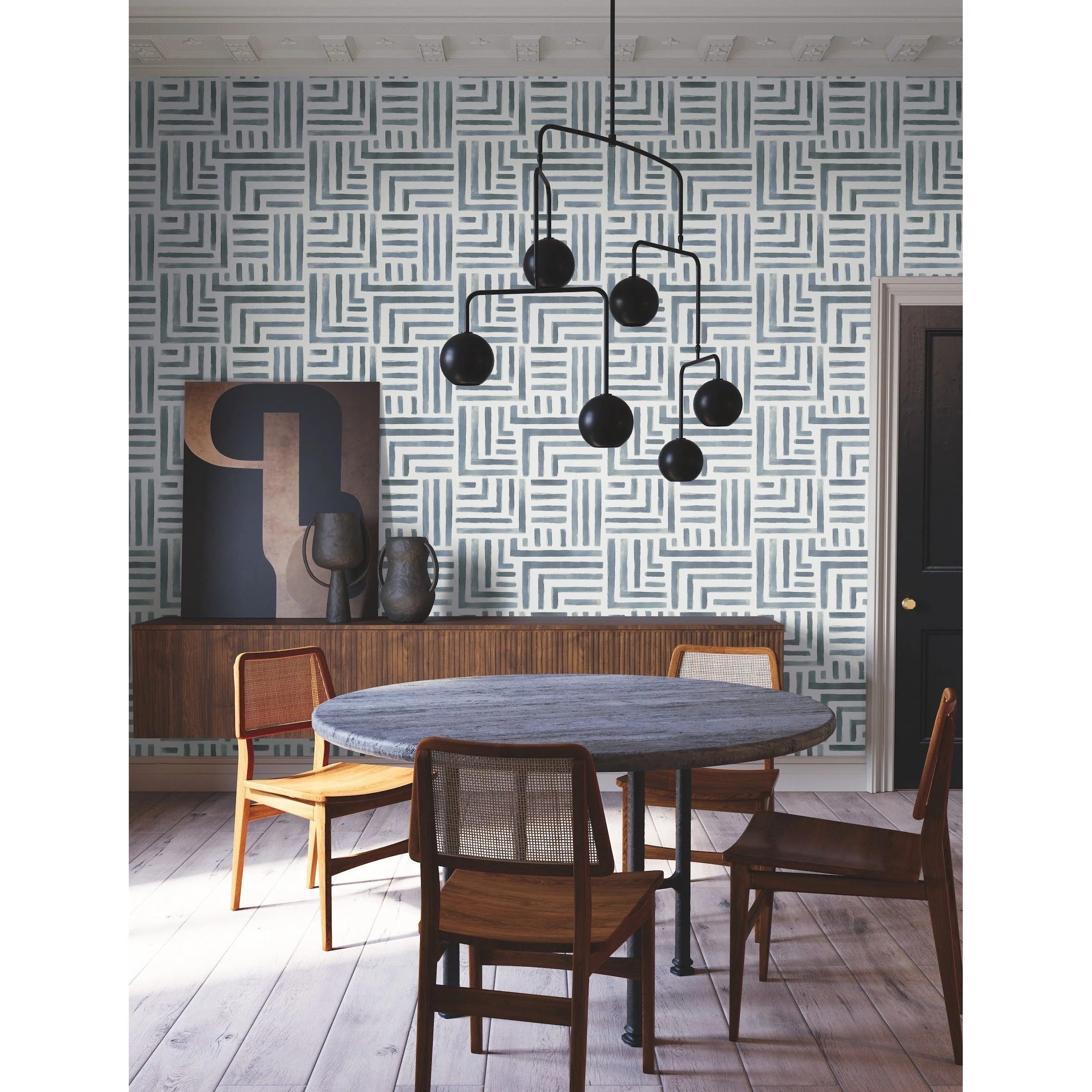 Painterly Labyrinth Wallpaper - Image 14